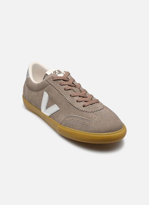 Veja Baskets basses VOLLEY SUEDE femme marron
