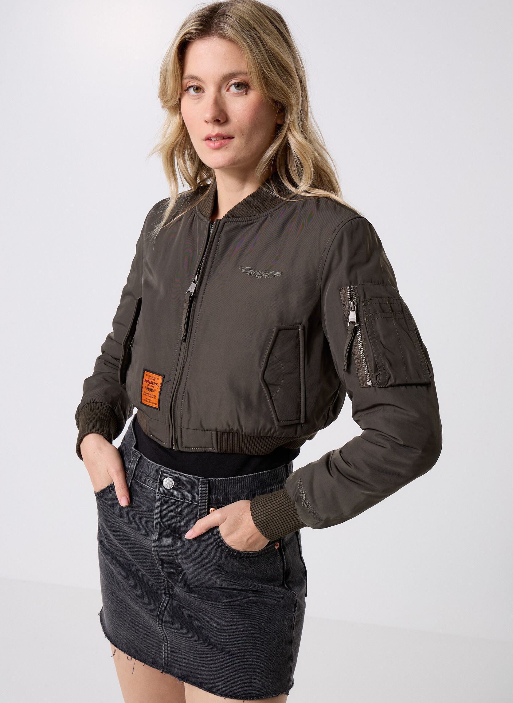 Blousons Original 102 Women femme vert Bombers Original Blousons Original 102 Women femme vert DARK KAKI