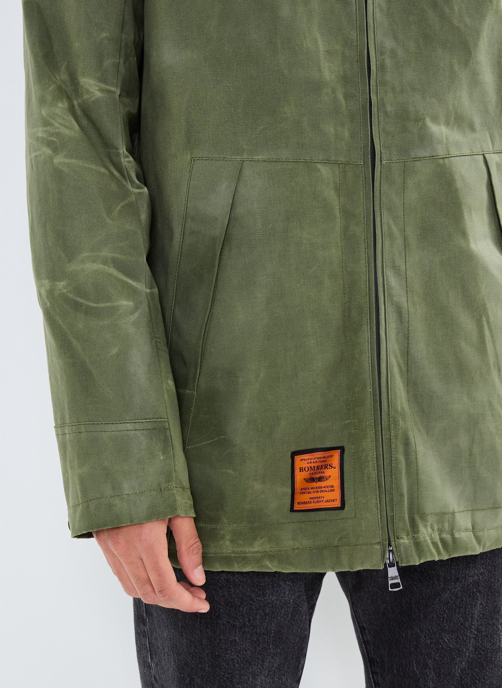 Parkas Marshall Men herren grün Bombers Original Parkas Marshall Men herren grün KAKI