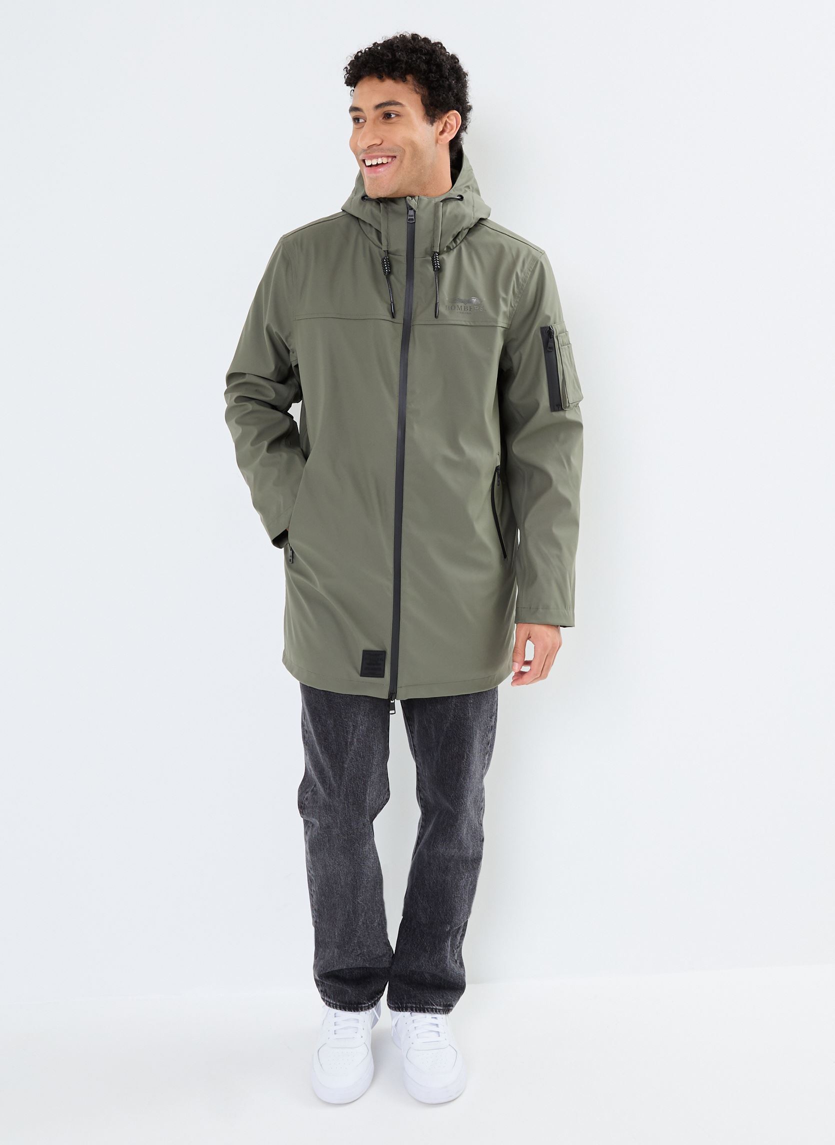 Parkas Greenville Men homme vert Bombers Original Parkas Greenville Men homme vert KAKI