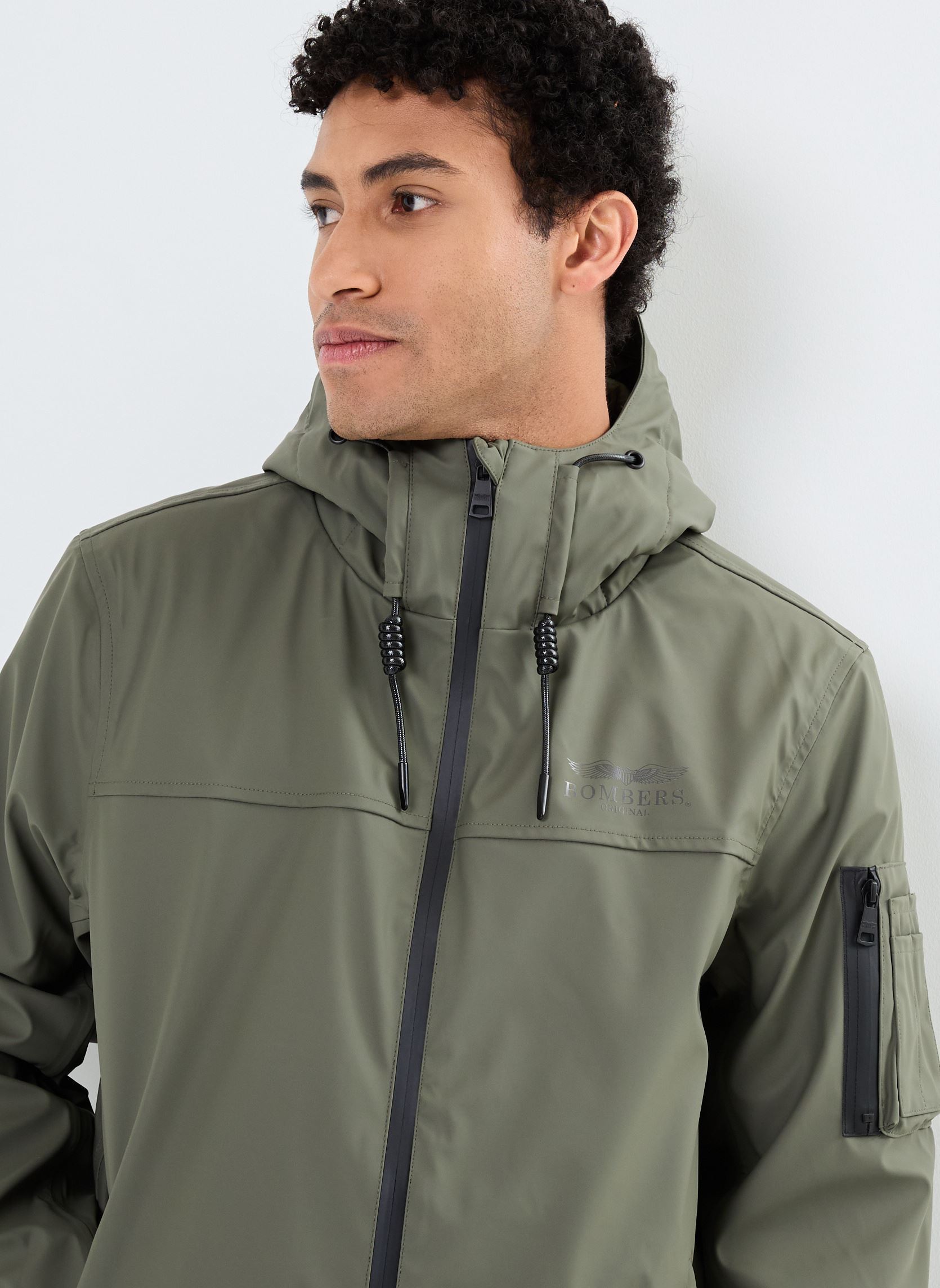 Parkas Greenville Men homme vert Bombers Original Parkas Greenville Men homme vert KAKI