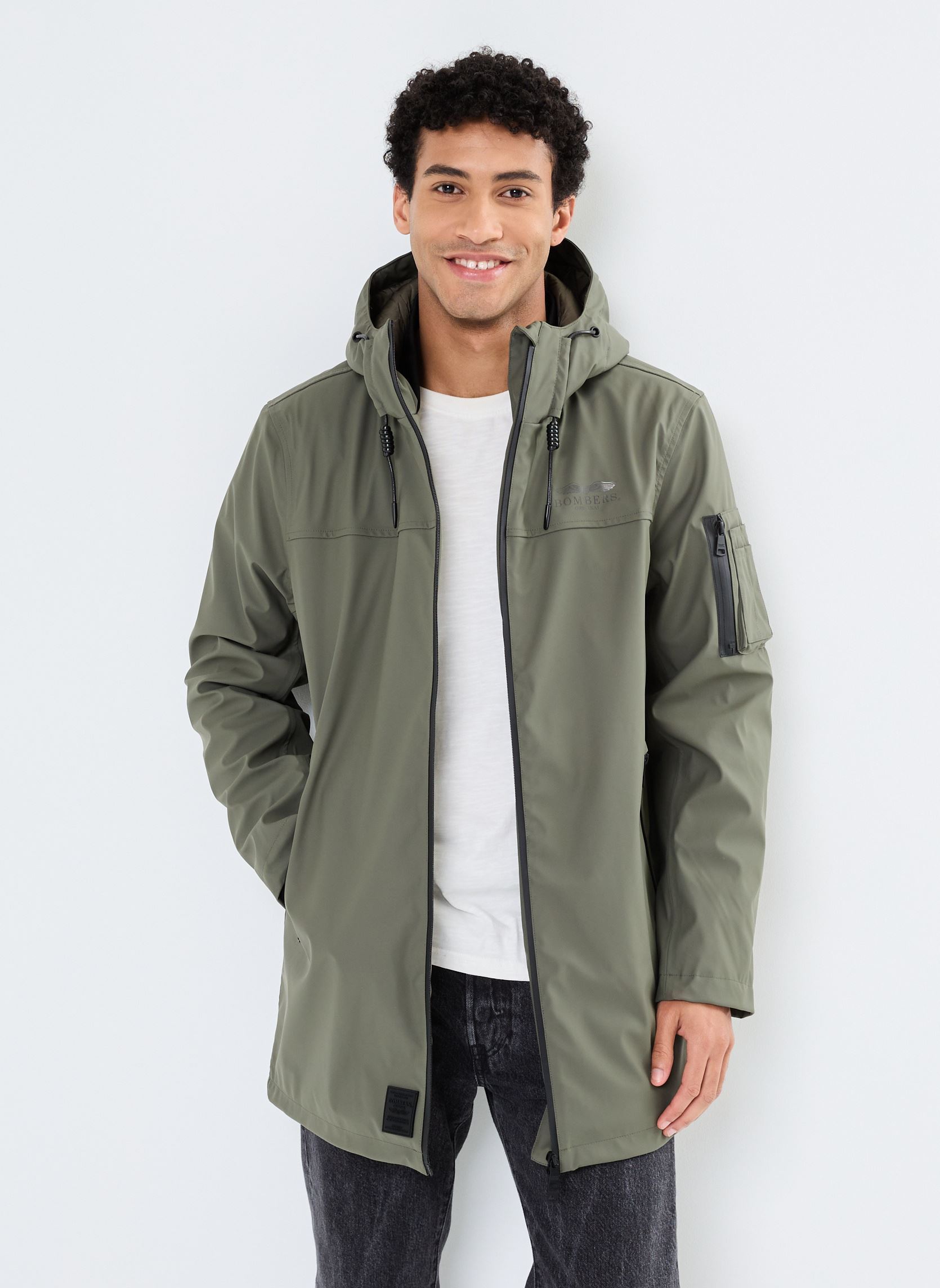 Parkas Greenville Men homme vert Bombers Original Parkas Greenville Men homme vert KAKI