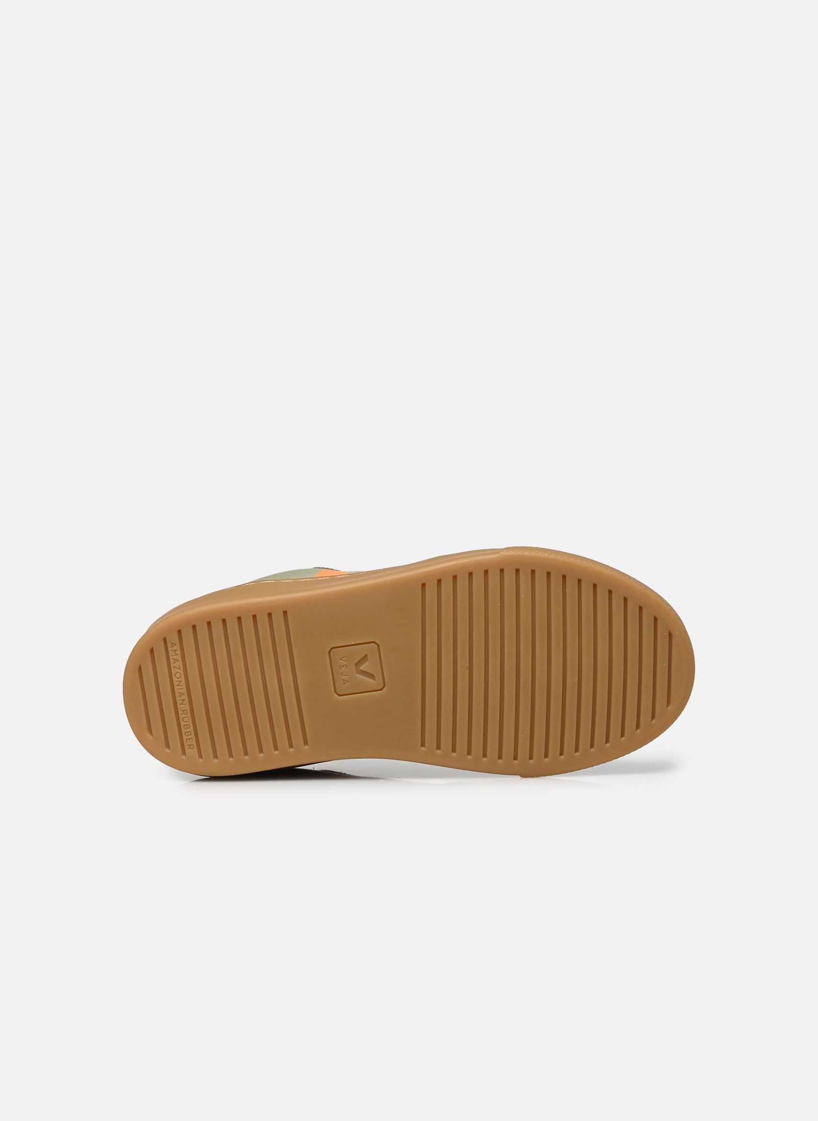 Niedrige Sneaker Small V-90 O.T. Leather grün Veja Niedrige Sneaker Small V-90 O.T. Leather grün CLAY_MANGO_KAKI