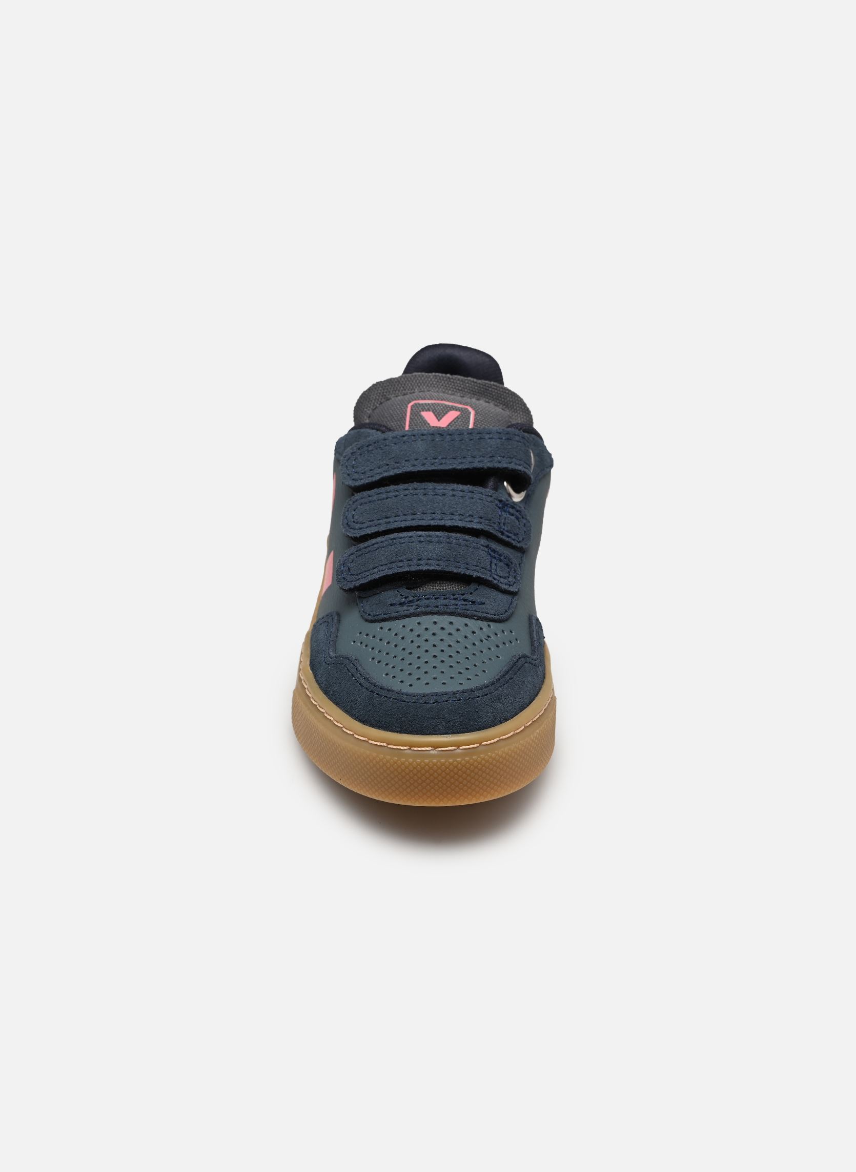 Baskets basses Small V-90 O.T. Leather fille bleu Veja Baskets basses Small V-90 O.T. Leather fille bleu CALIFORNIA_MARY_NAUTICO