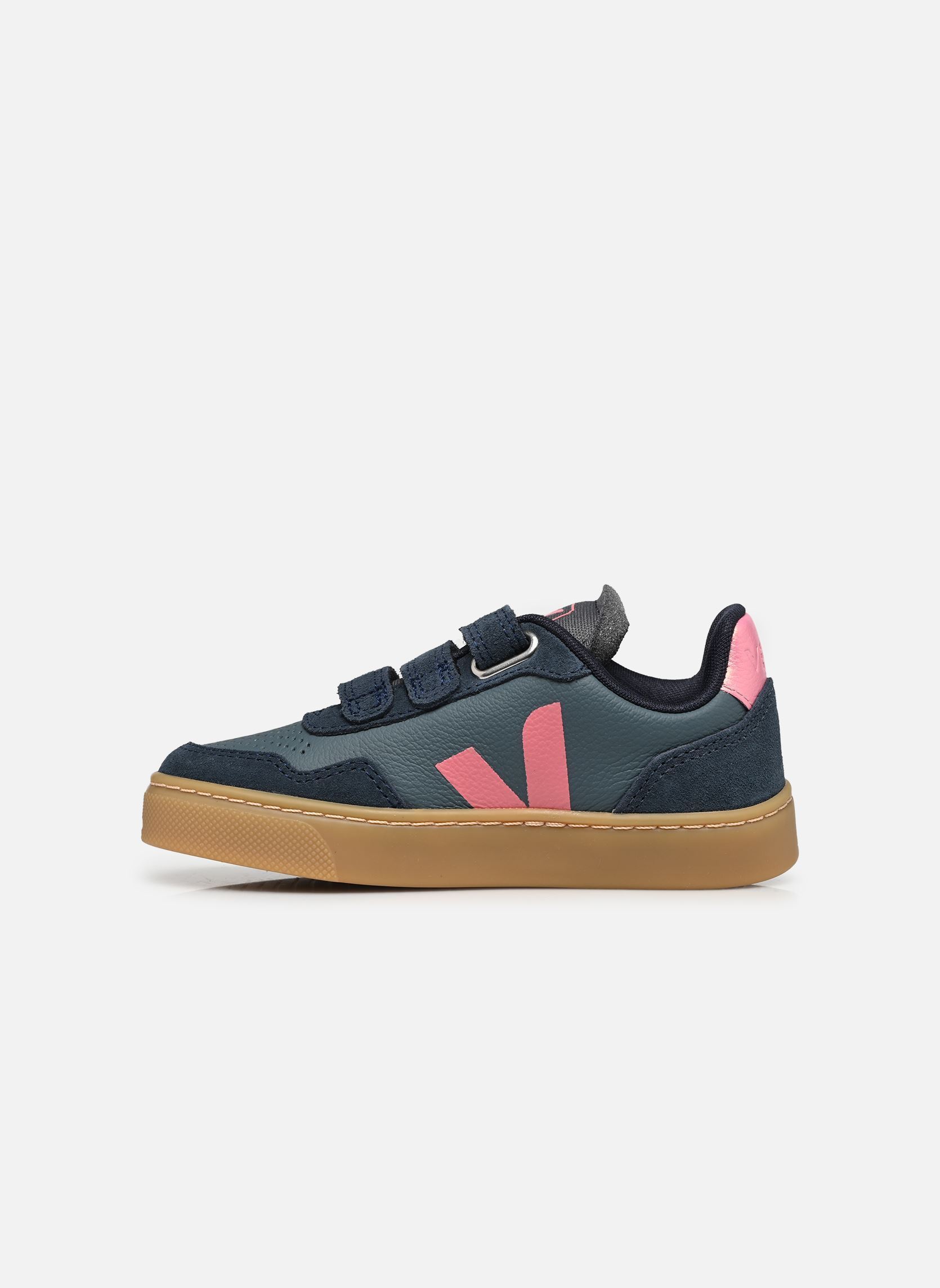Baskets basses Small V-90 O.T. Leather fille bleu Veja Baskets basses Small V-90 O.T. Leather fille bleu CALIFORNIA_MARY_NAUTICO
