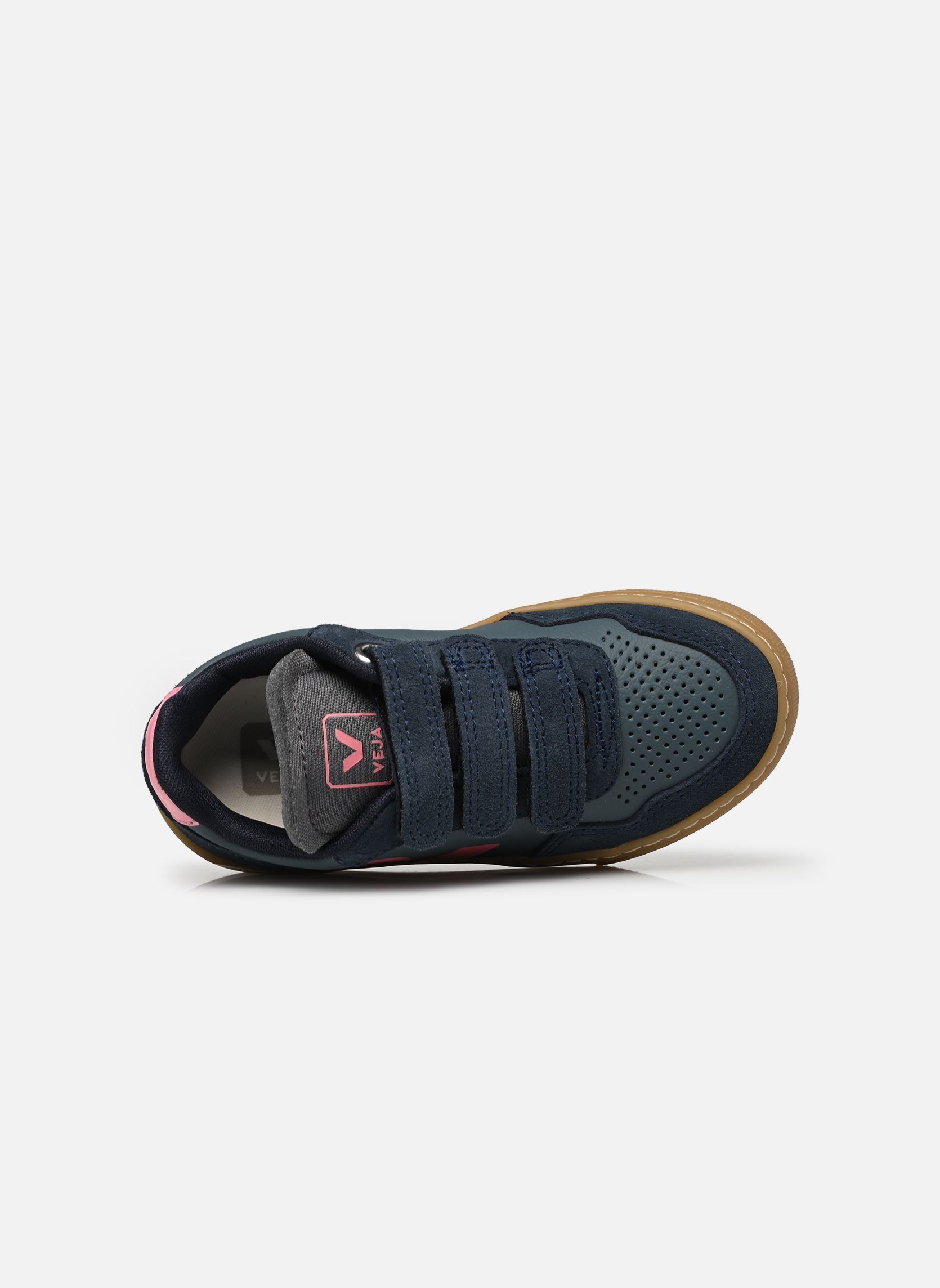 Baskets basses Small V-90 O.T. Leather fille bleu Veja Baskets basses Small V-90 O.T. Leather fille bleu CALIFORNIA_MARY_NAUTICO