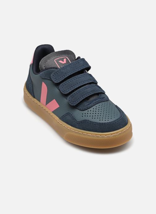 Veja Niedrige Sneaker Small V-90 O.T. Leather mädchen blau
