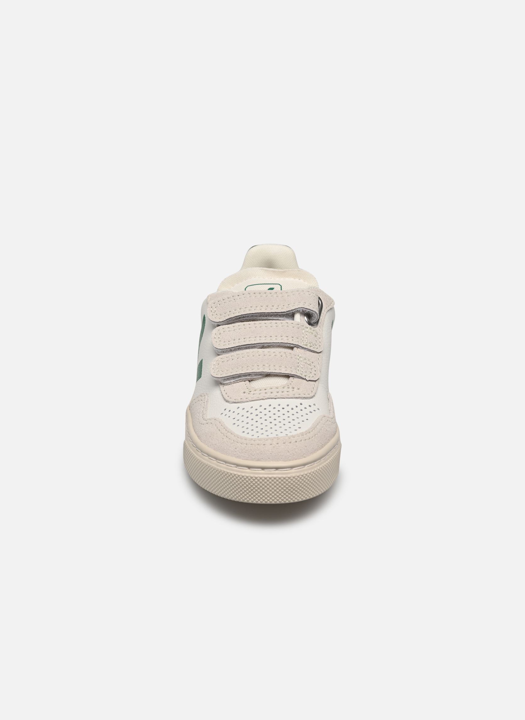 Zapatillas Small V-90 O.T. Leather blanco Veja Zapatillas Small V-90 O.T. Leather blanco EXTRA-WHITE_EMERAUDE