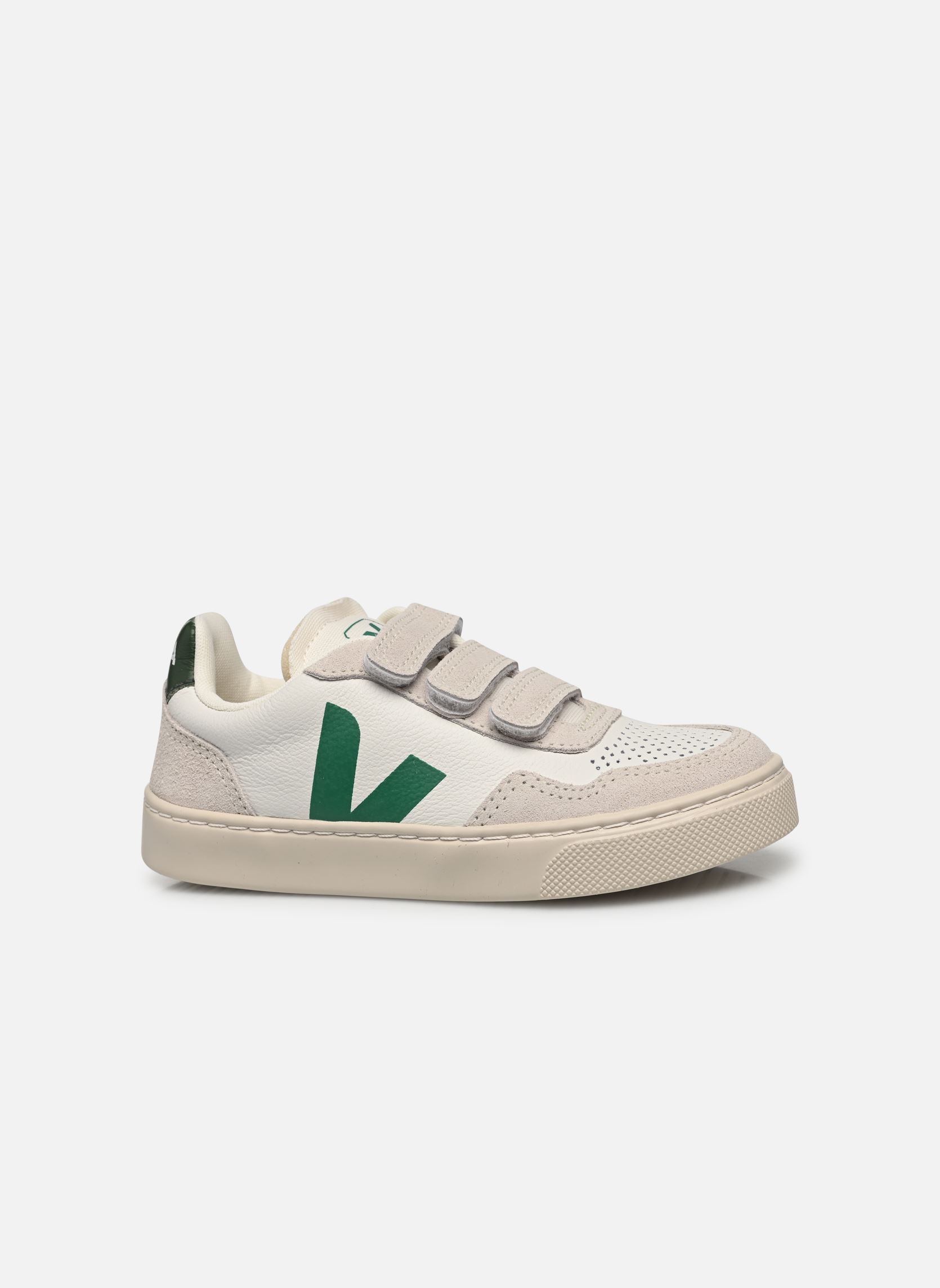 Zapatillas Small V-90 O.T. Leather blanco Veja Zapatillas Small V-90 O.T. Leather blanco EXTRA-WHITE_EMERAUDE