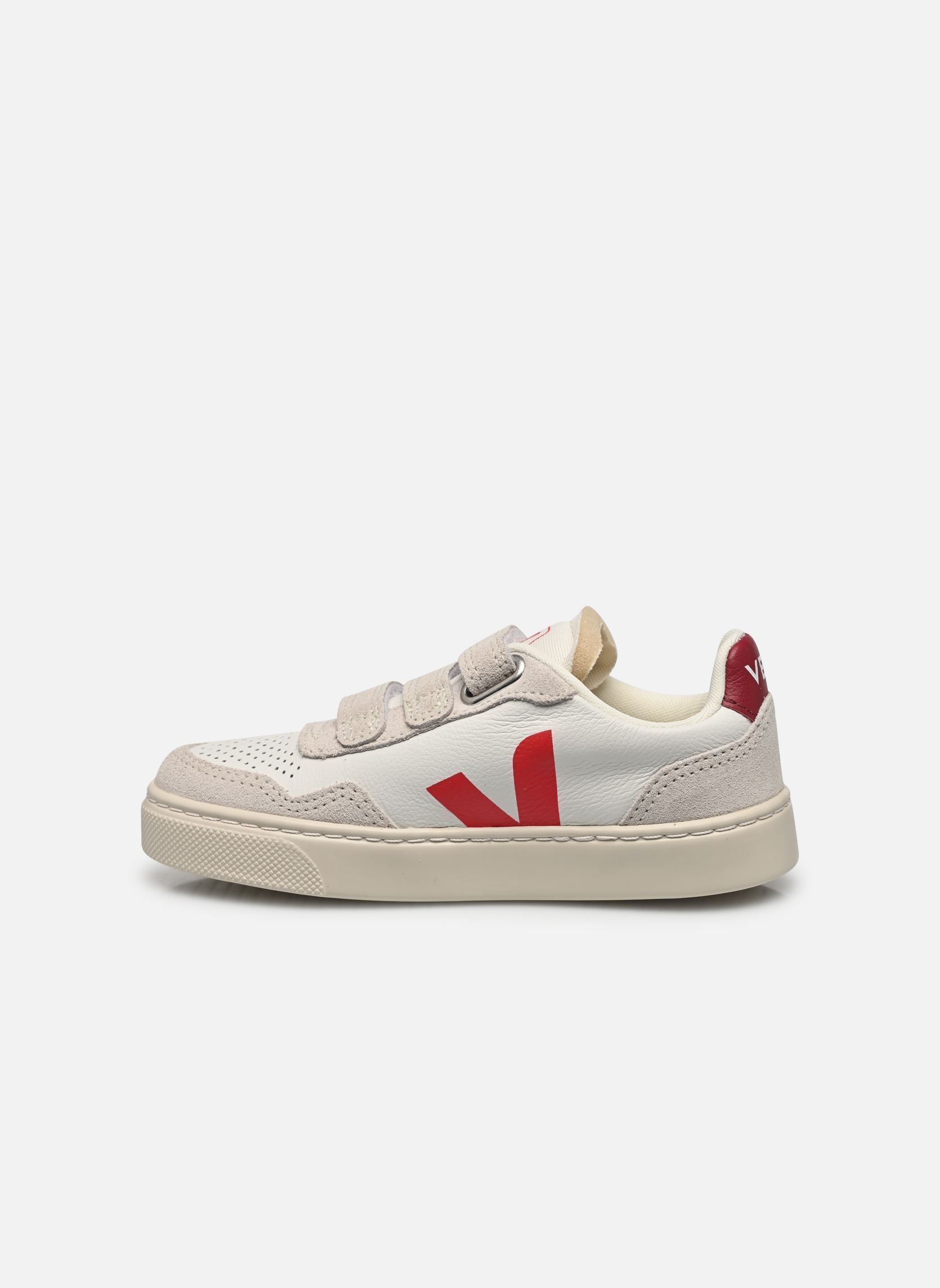 Baskets Small V-90 O.T. Leather blanc Veja Baskets Small V-90 O.T. Leather blanc EXTRA-WHITE_PEKIN