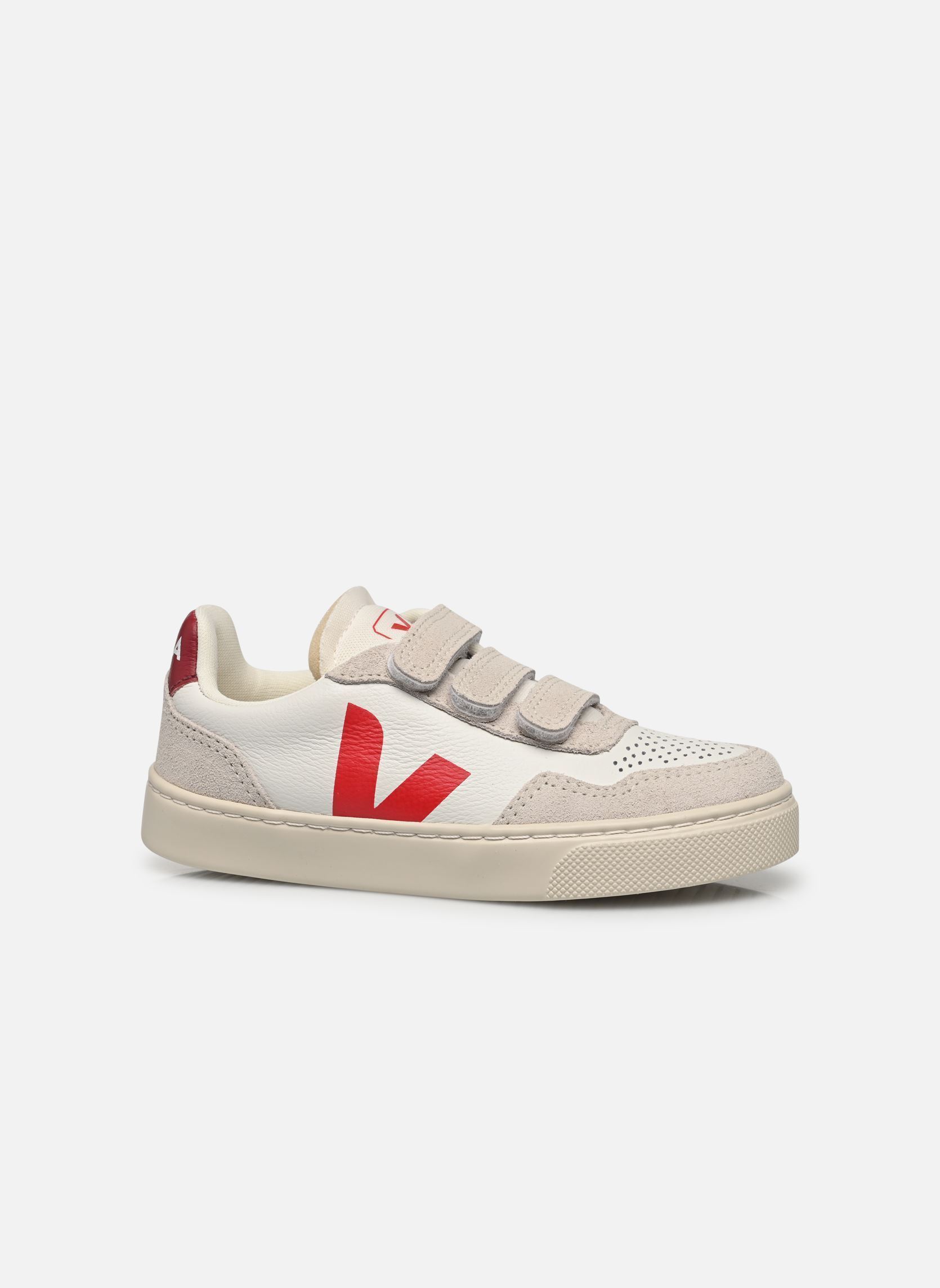 Baskets Small V-90 O.T. Leather blanc Veja Baskets Small V-90 O.T. Leather blanc EXTRA-WHITE_PEKIN