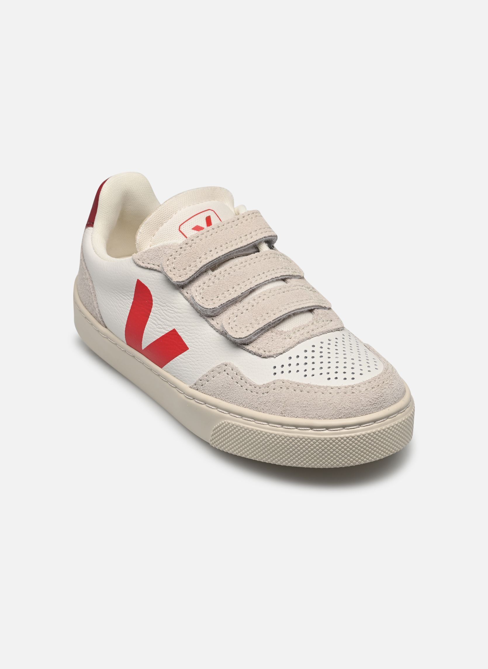 Baskets Small V-90 O.T. Leather blanc Veja Baskets Small V-90 O.T. Leather blanc EXTRA-WHITE_PEKIN