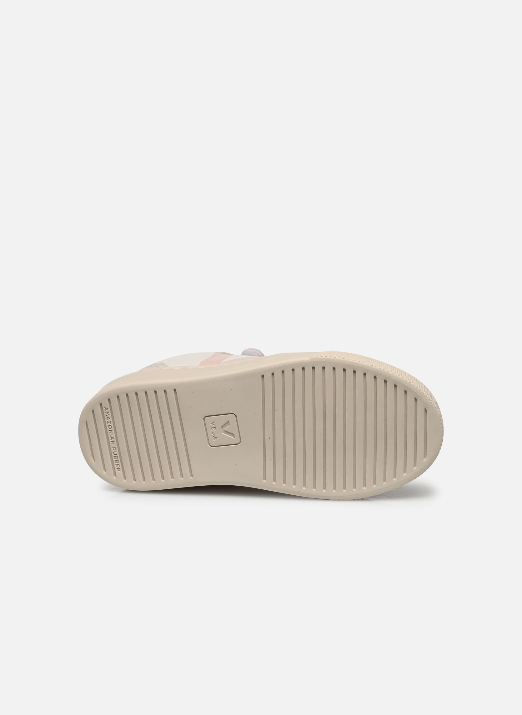 Baskets Small V-90 O.T. Leather fille blanc Veja Baskets Small V-90 O.T. Leather fille blanc EXTRA-WHITE_PETALE