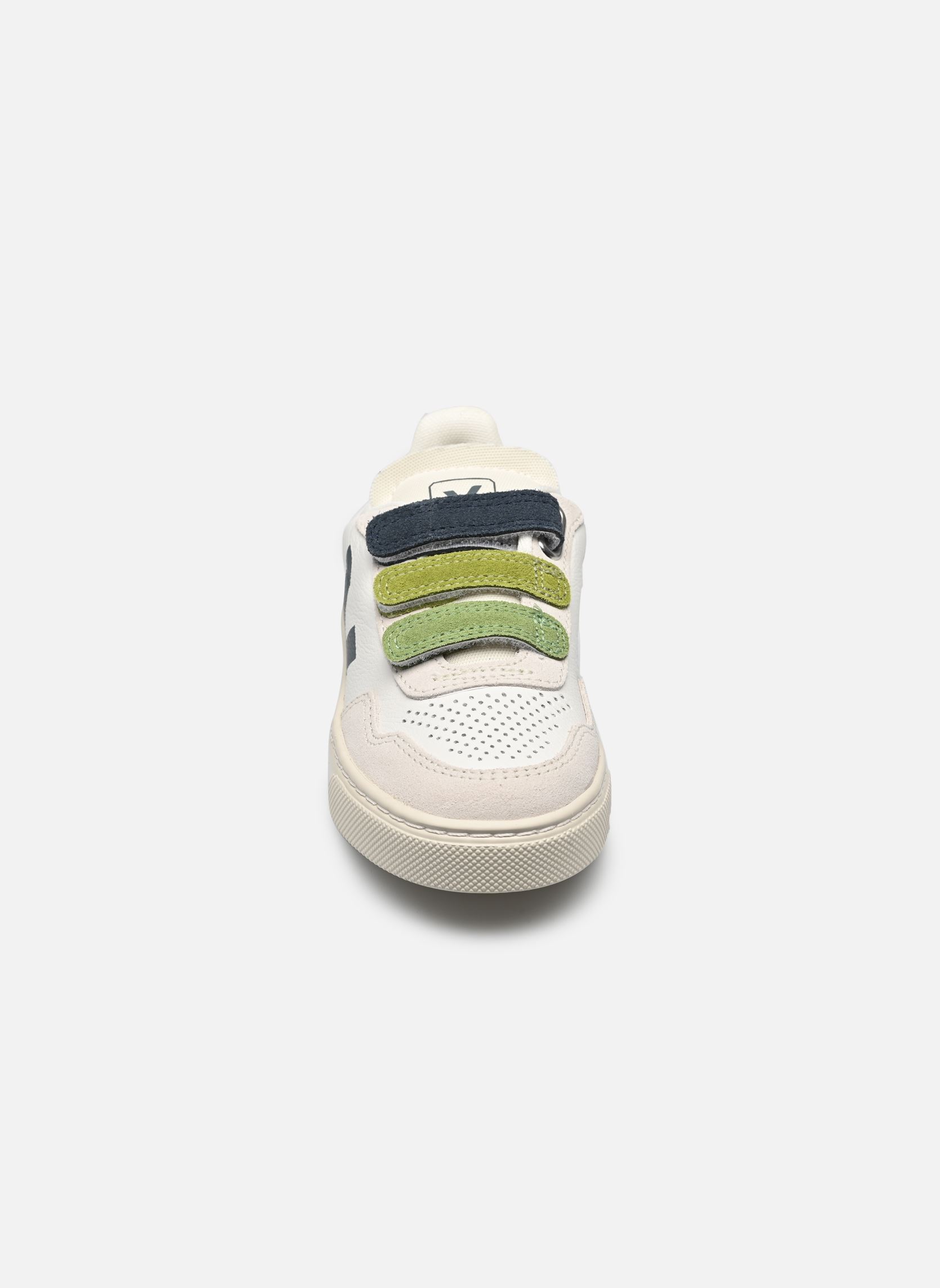 Sneaker Small V-90 O.T. Leather jungen weiß Veja Sneaker Small V-90 O.T. Leather jungen weiß MULTICO_WHITE_CALIFORNIA
