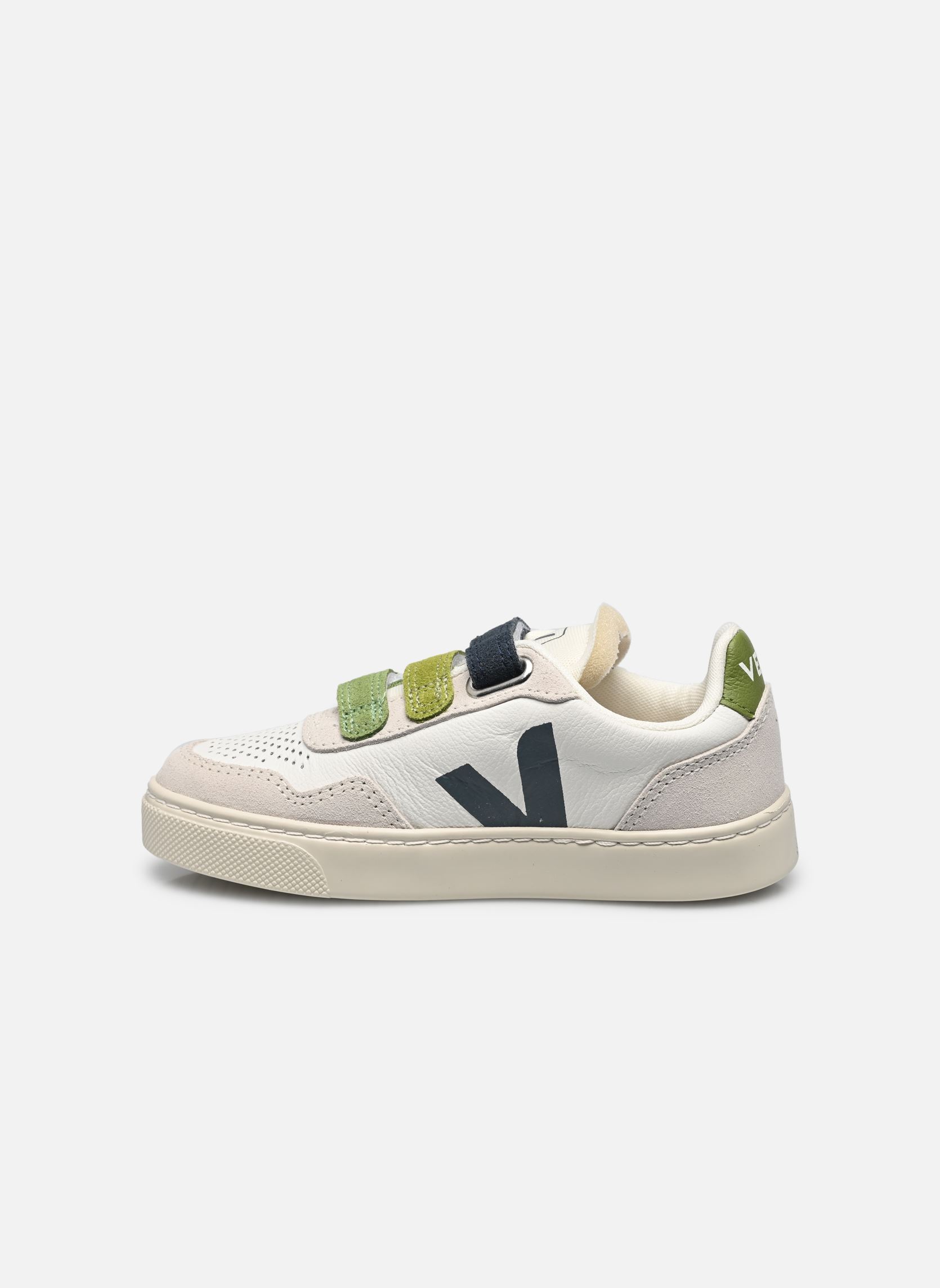 Sneaker Small V-90 O.T. Leather jungen weiß Veja Sneaker Small V-90 O.T. Leather jungen weiß MULTICO_WHITE_CALIFORNIA