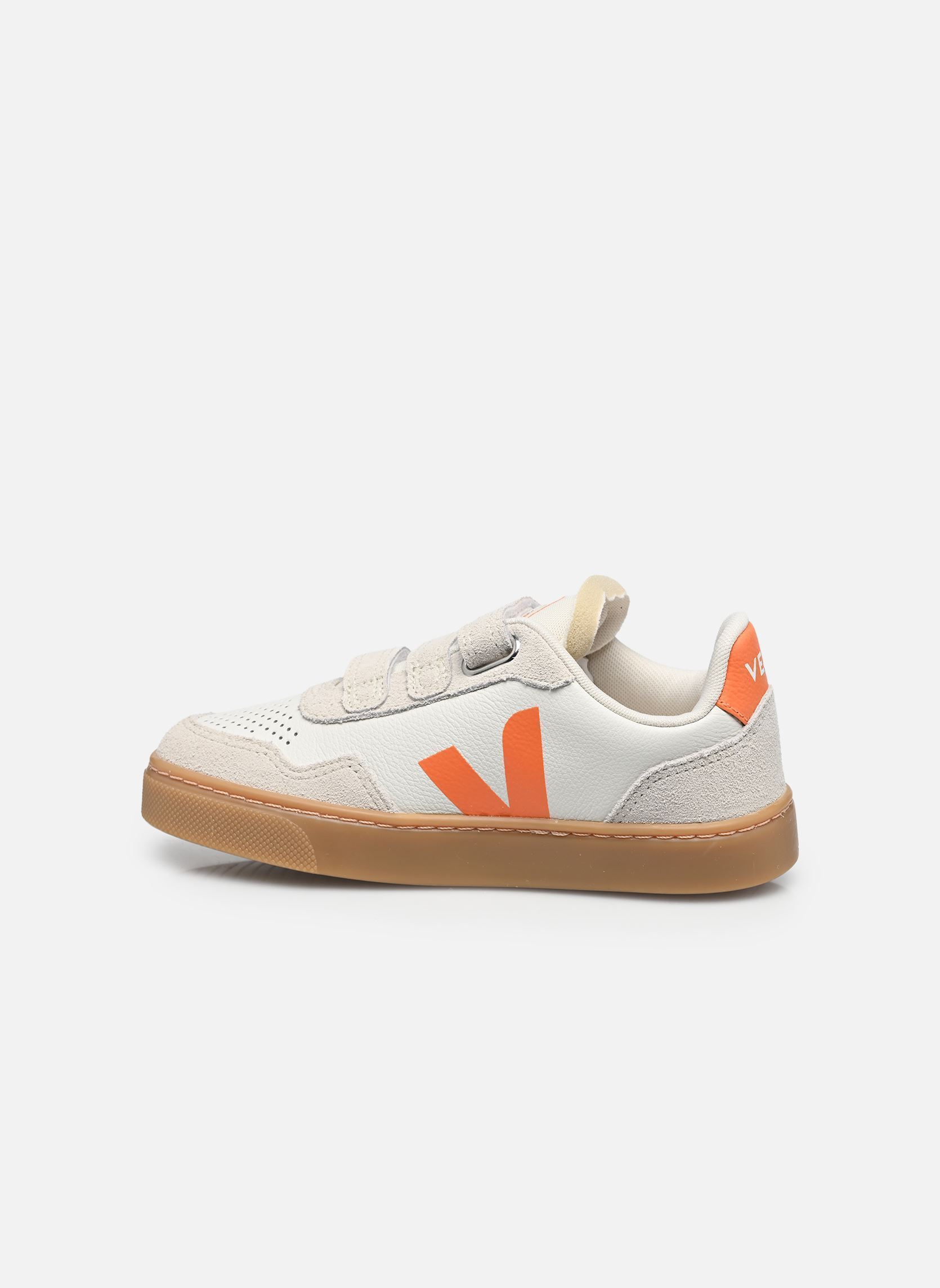 Sneakers Small V-90 O.T. Leather wit Veja Sneakers Small V-90 O.T. Leather wit WHITE_FURY_NATURAL