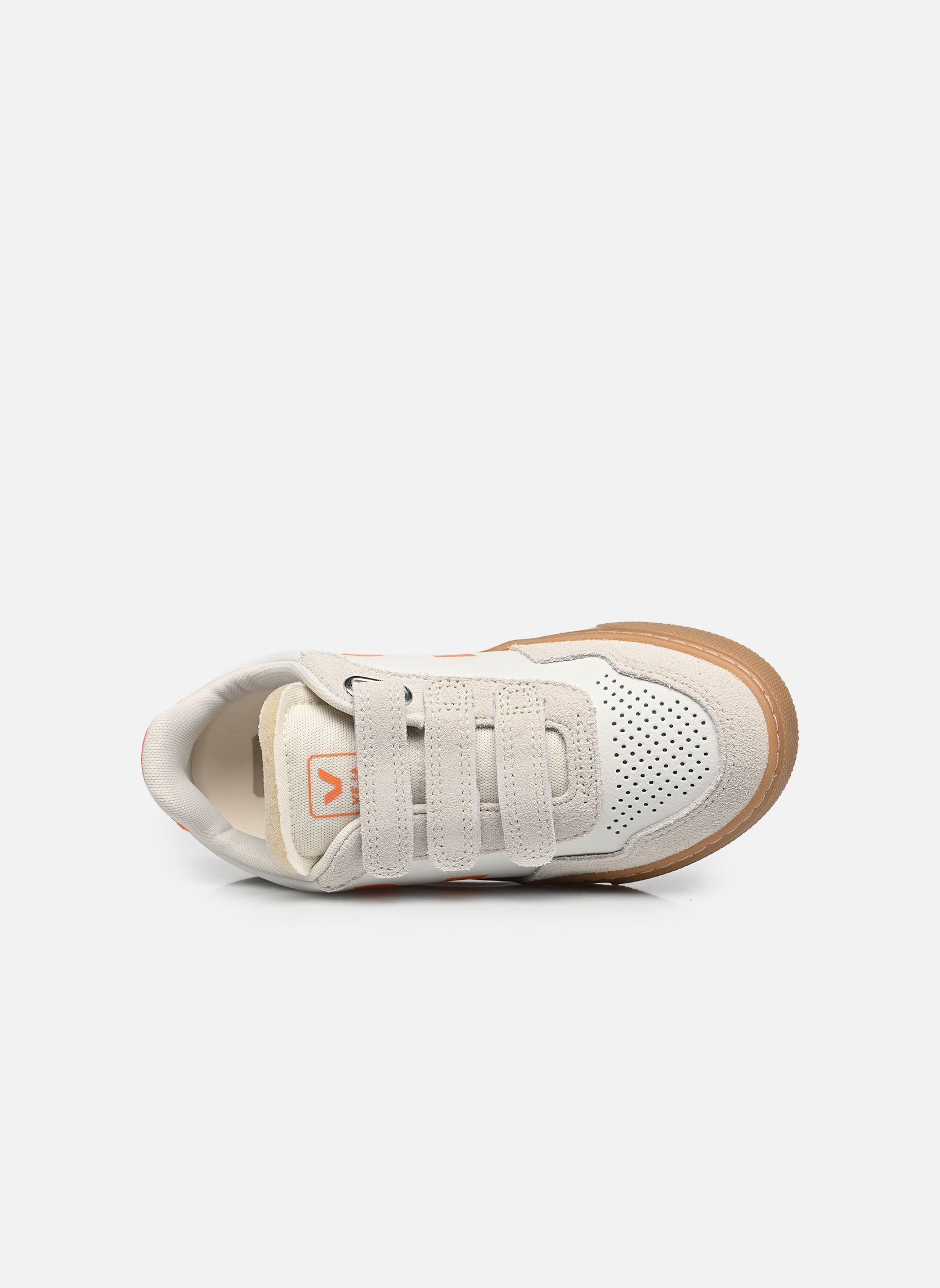 Sneakers Small V-90 O.T. Leather wit Veja Sneakers Small V-90 O.T. Leather wit WHITE_FURY_NATURAL
