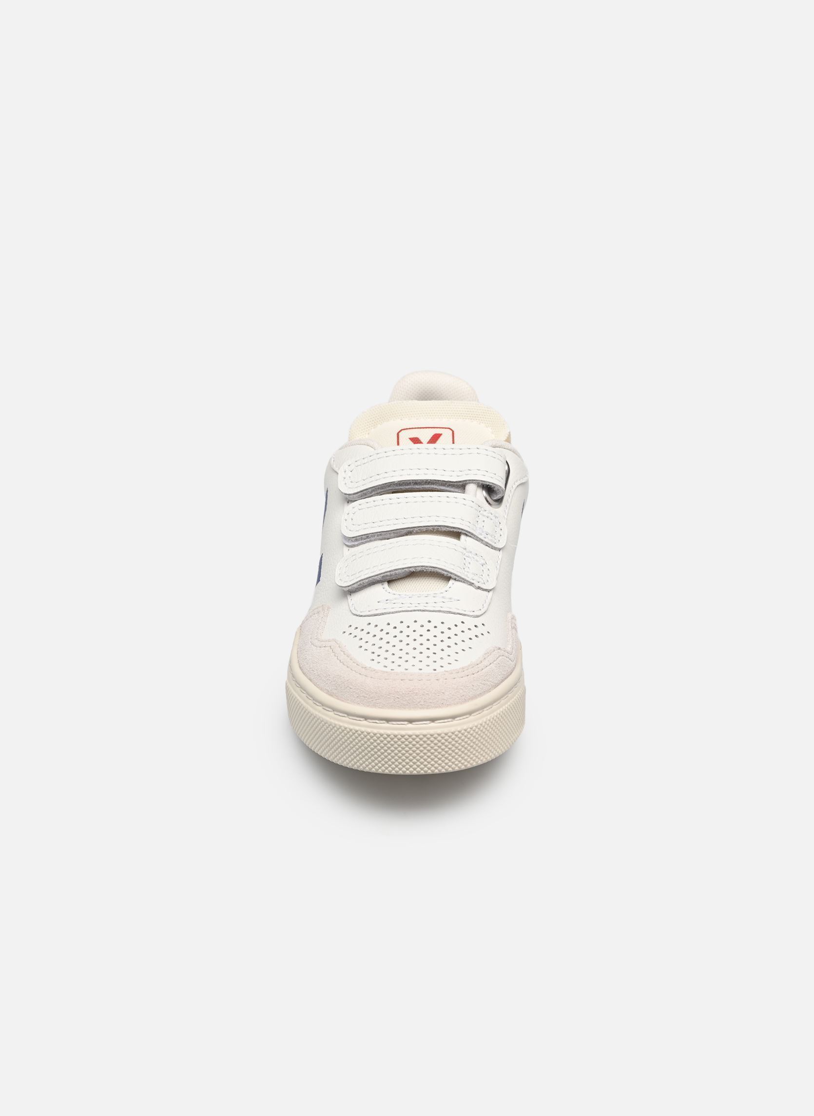 Sneakers Small V-90 O.T. Leather wit Veja Sneakers Small V-90 O.T. Leather wit WHITE_INDIGO_PEPPER