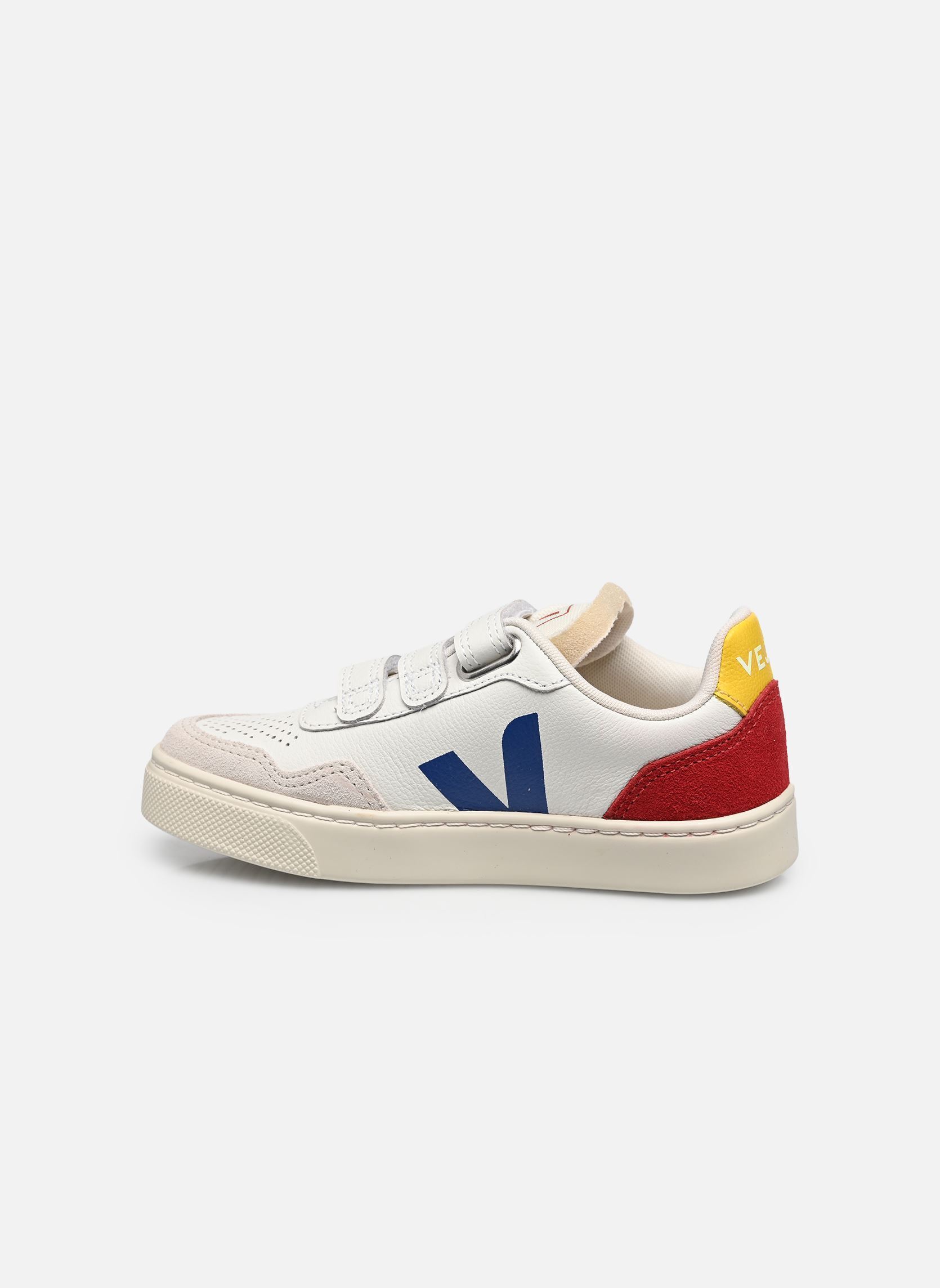 Sneakers Small V-90 O.T. Leather wit Veja Sneakers Small V-90 O.T. Leather wit WHITE_INDIGO_PEPPER