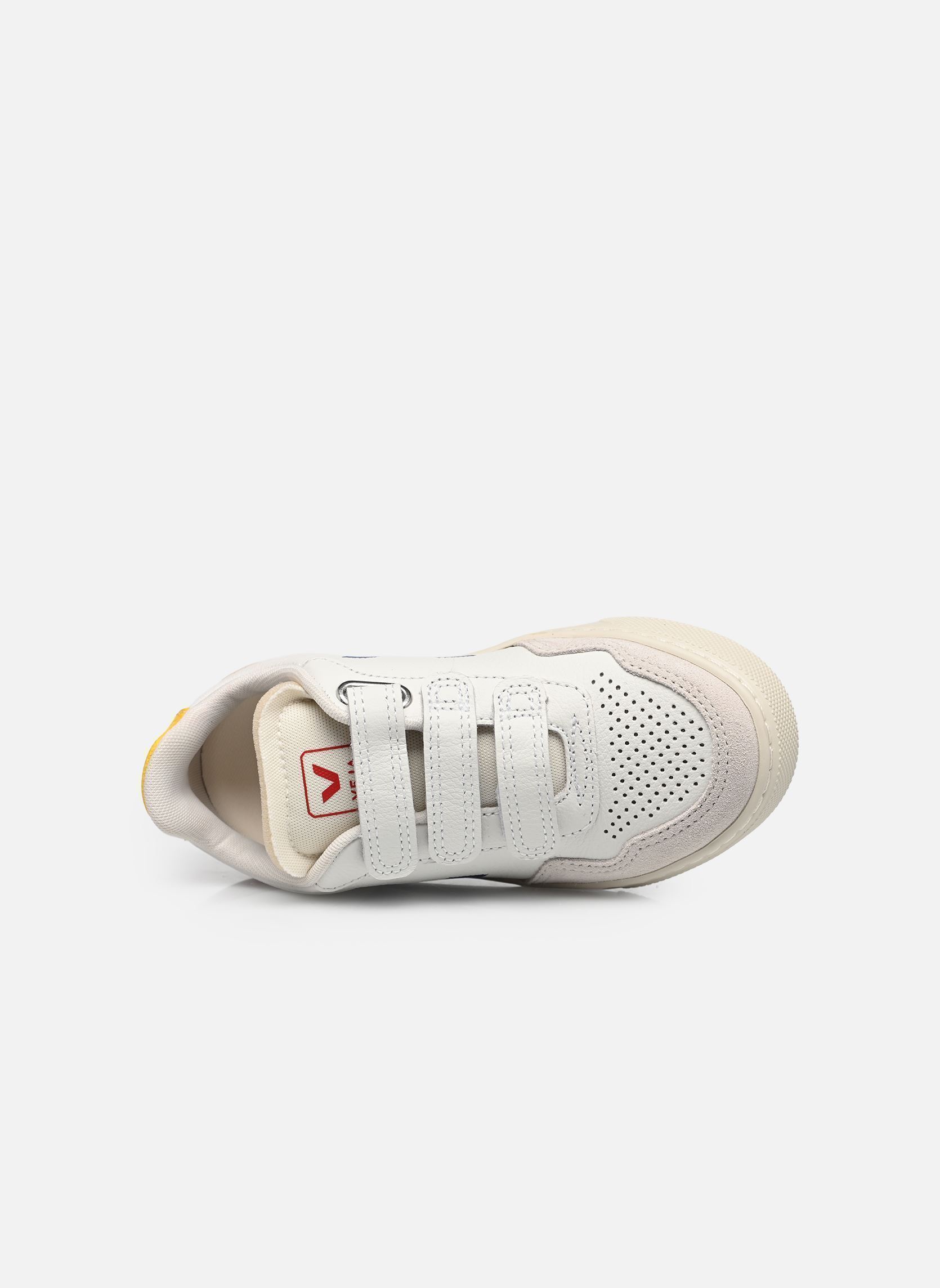 Sneakers Small V-90 O.T. Leather wit Veja Sneakers Small V-90 O.T. Leather wit WHITE_INDIGO_PEPPER