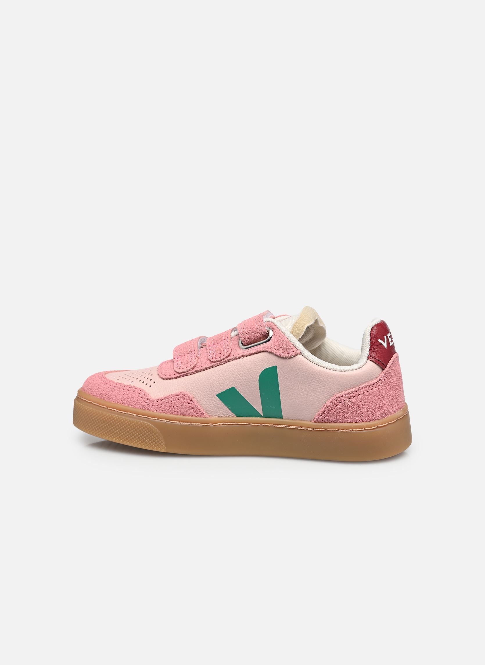Sneakers Small V-90 O.T. Leather meisjes roze Veja Sneakers Small V-90 O.T. Leather meisjes roze PETALE_MARY_TAG_NATURAL