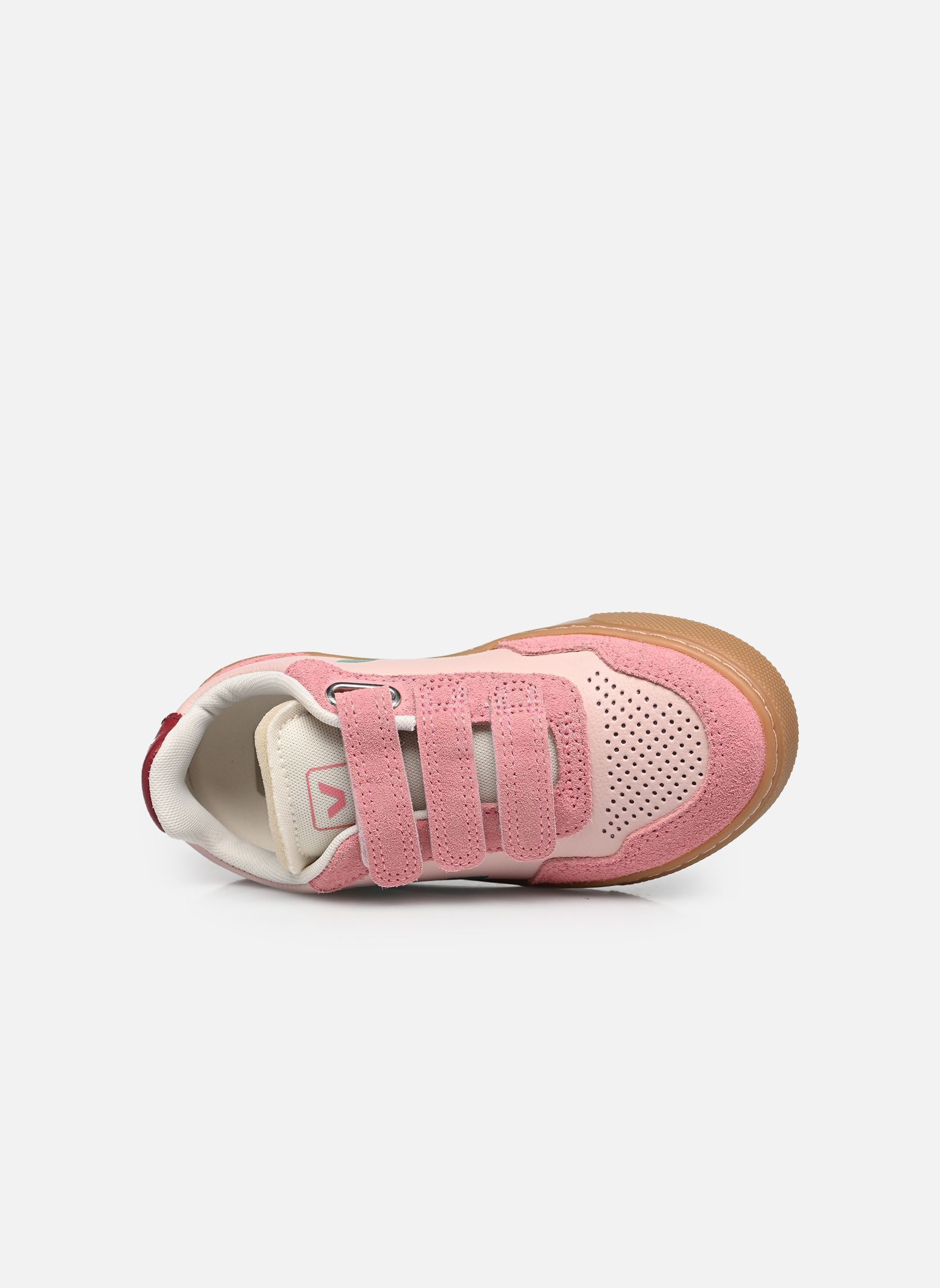 Sneakers Small V-90 O.T. Leather meisjes roze Veja Sneakers Small V-90 O.T. Leather meisjes roze PETALE_MARY_TAG_NATURAL