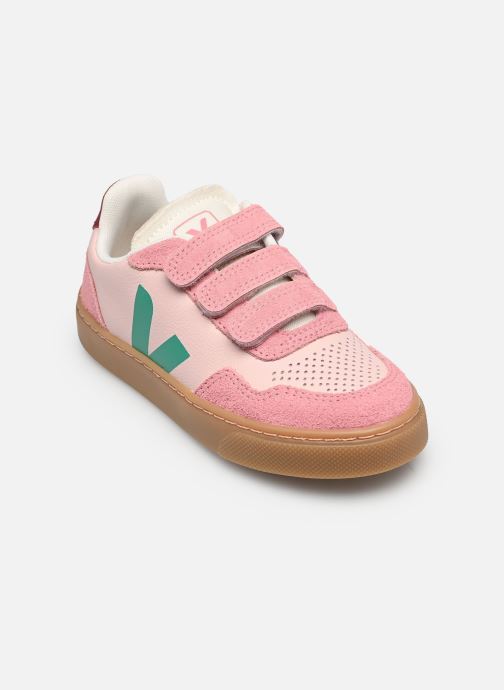 Veja Sneaker Small V-90 O.T. Leather mädchen rosa