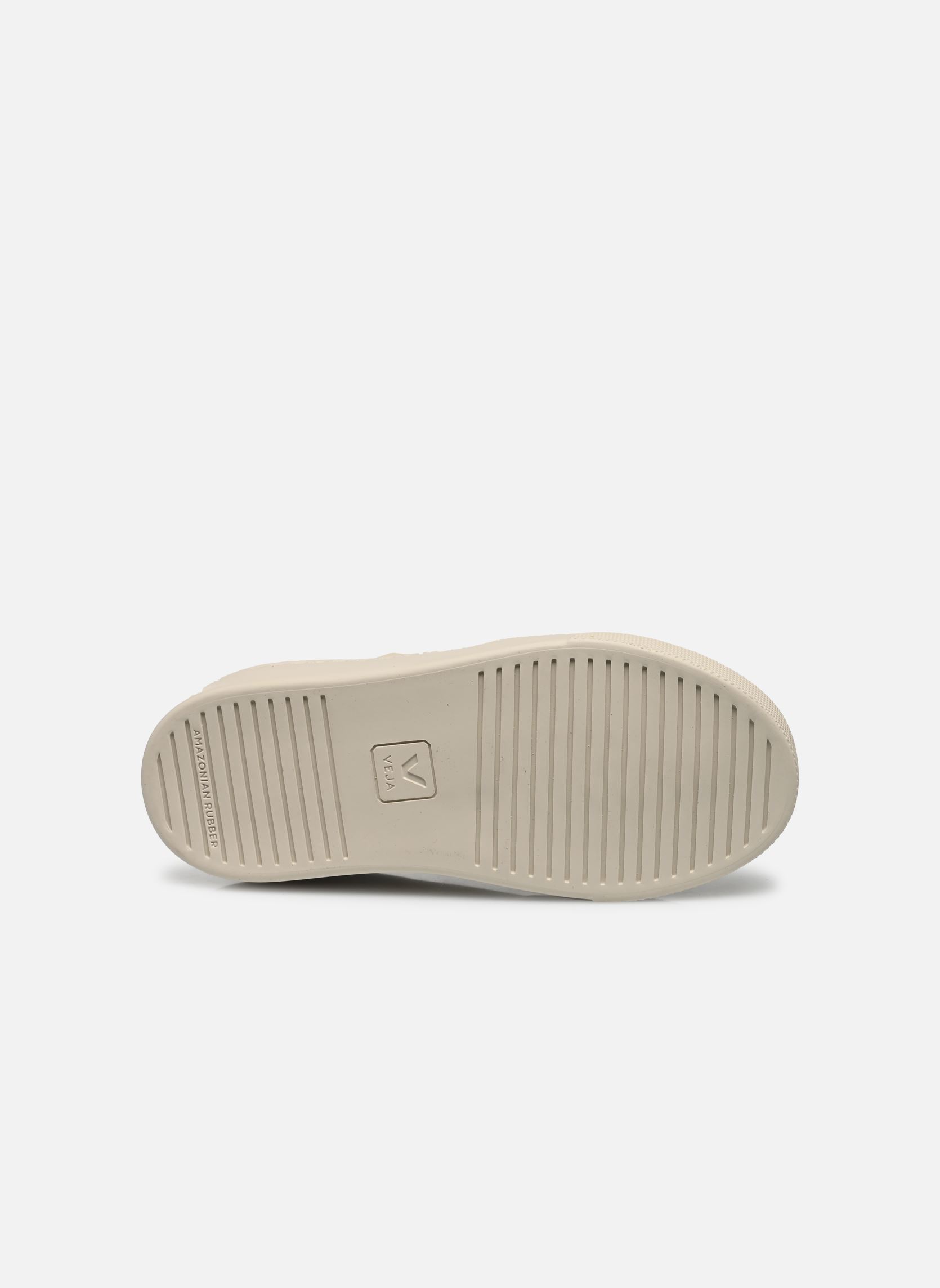 Sneaker Small Volley Canvas - Lacets élastiques weiß Veja Sneaker Small Volley Canvas - Lacets élastiques weiß WHITE_CALCAIRE