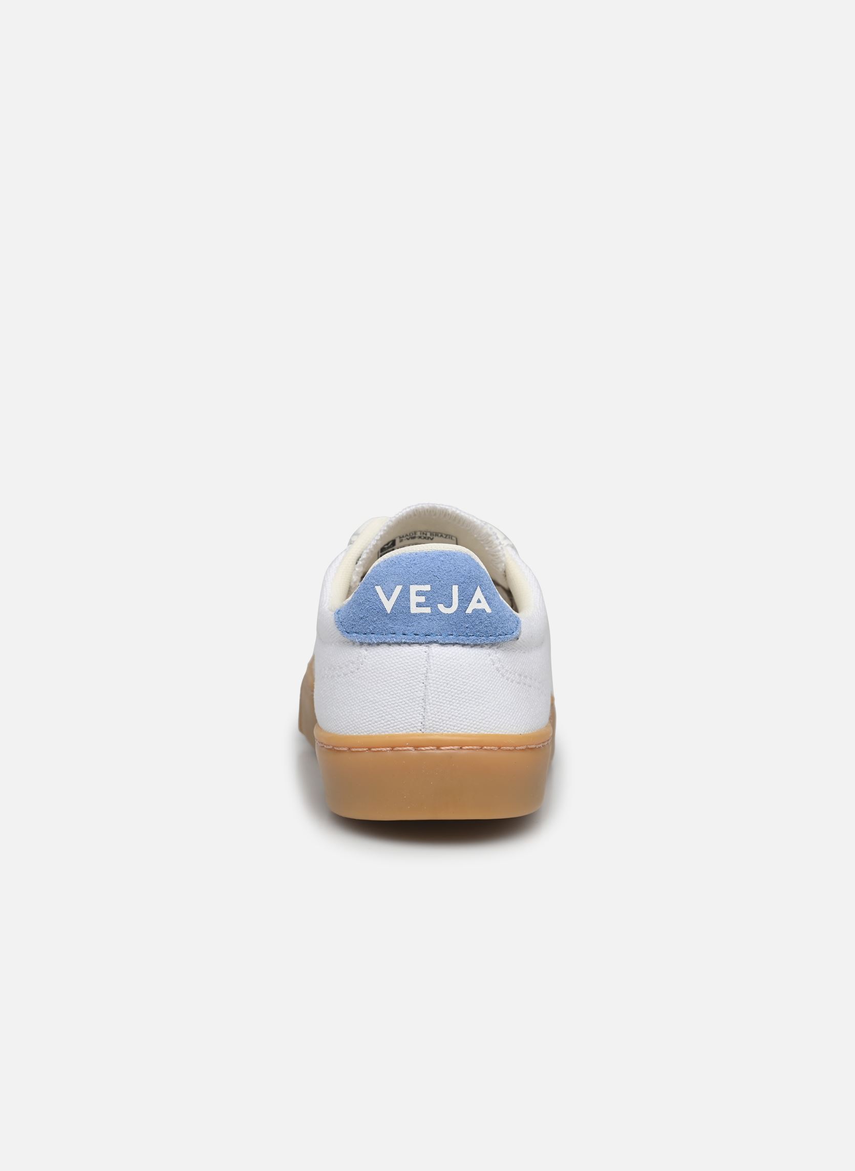 Baskets Small Volley Canvas - Lacets élastiques blanc Veja Baskets Small Volley Canvas - Lacets élastiques blanc WHITE_AQUA
