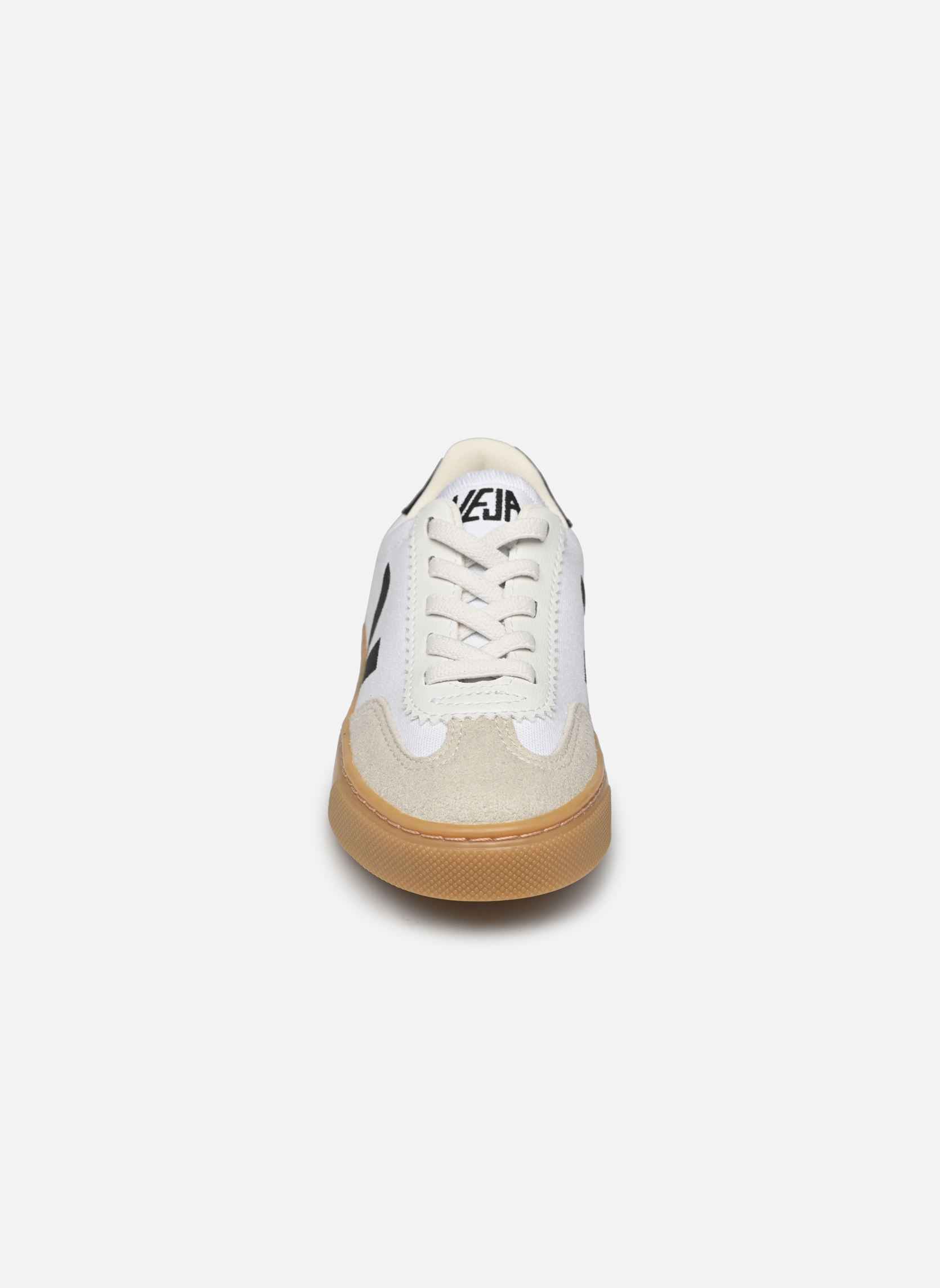 Sneakers Small Volley Canvas - Lacets élastiques wit Veja Sneakers Small Volley Canvas - Lacets élastiques wit White_Black