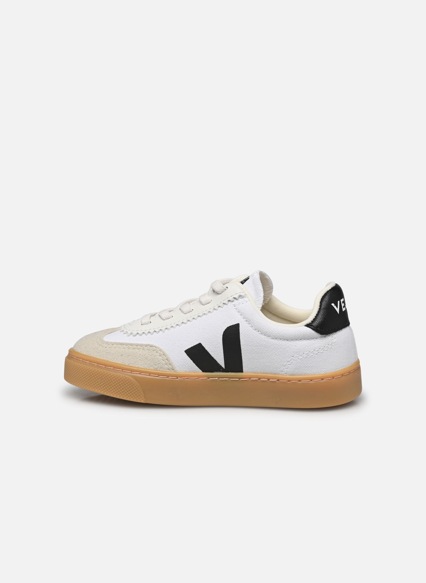 Sneakers Small Volley Canvas - Lacets élastiques wit Veja Sneakers Small Volley Canvas - Lacets élastiques wit White_Black