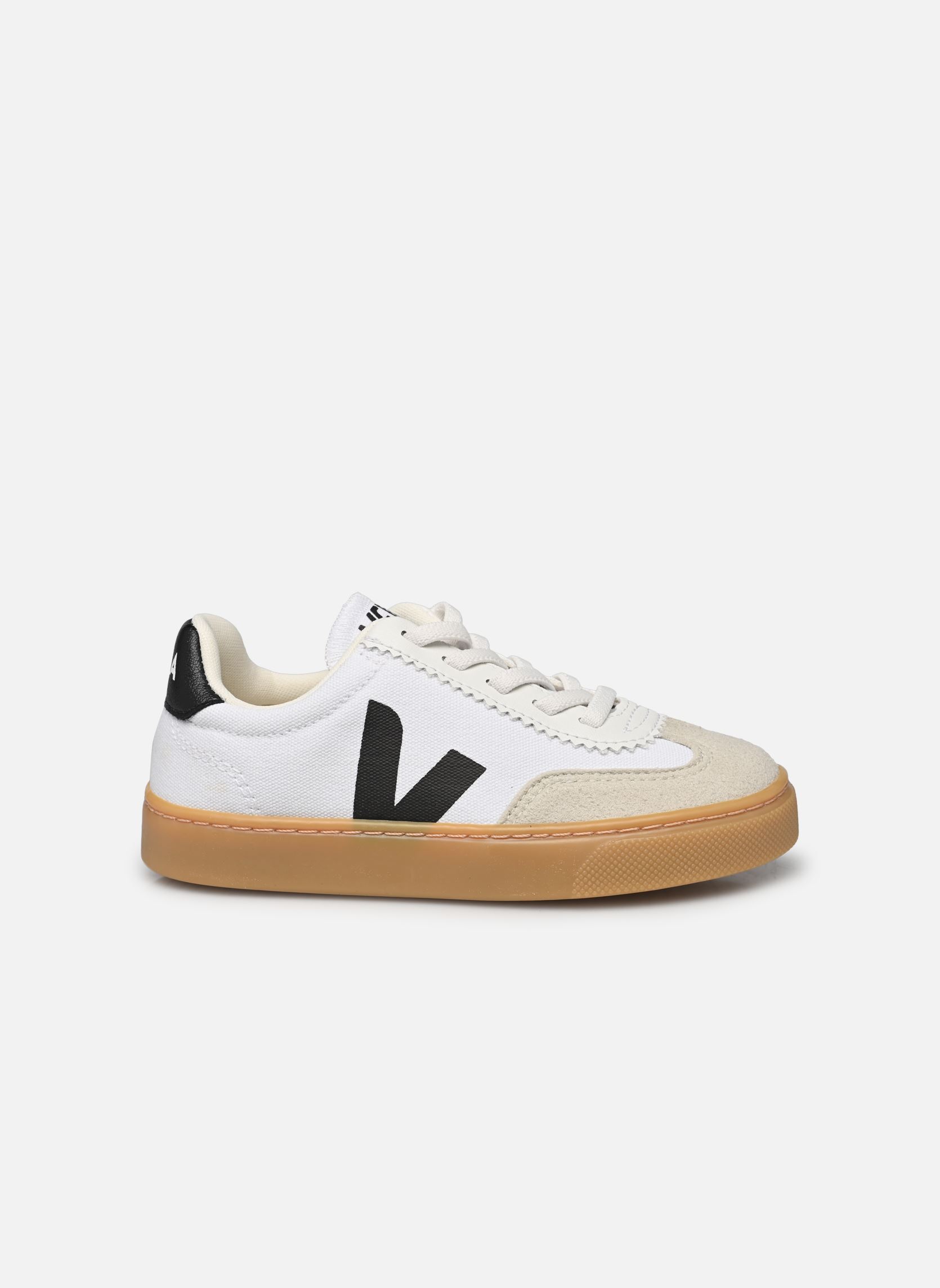 Sneakers Small Volley Canvas - Lacets élastiques wit Veja Sneakers Small Volley Canvas - Lacets élastiques wit White_Black