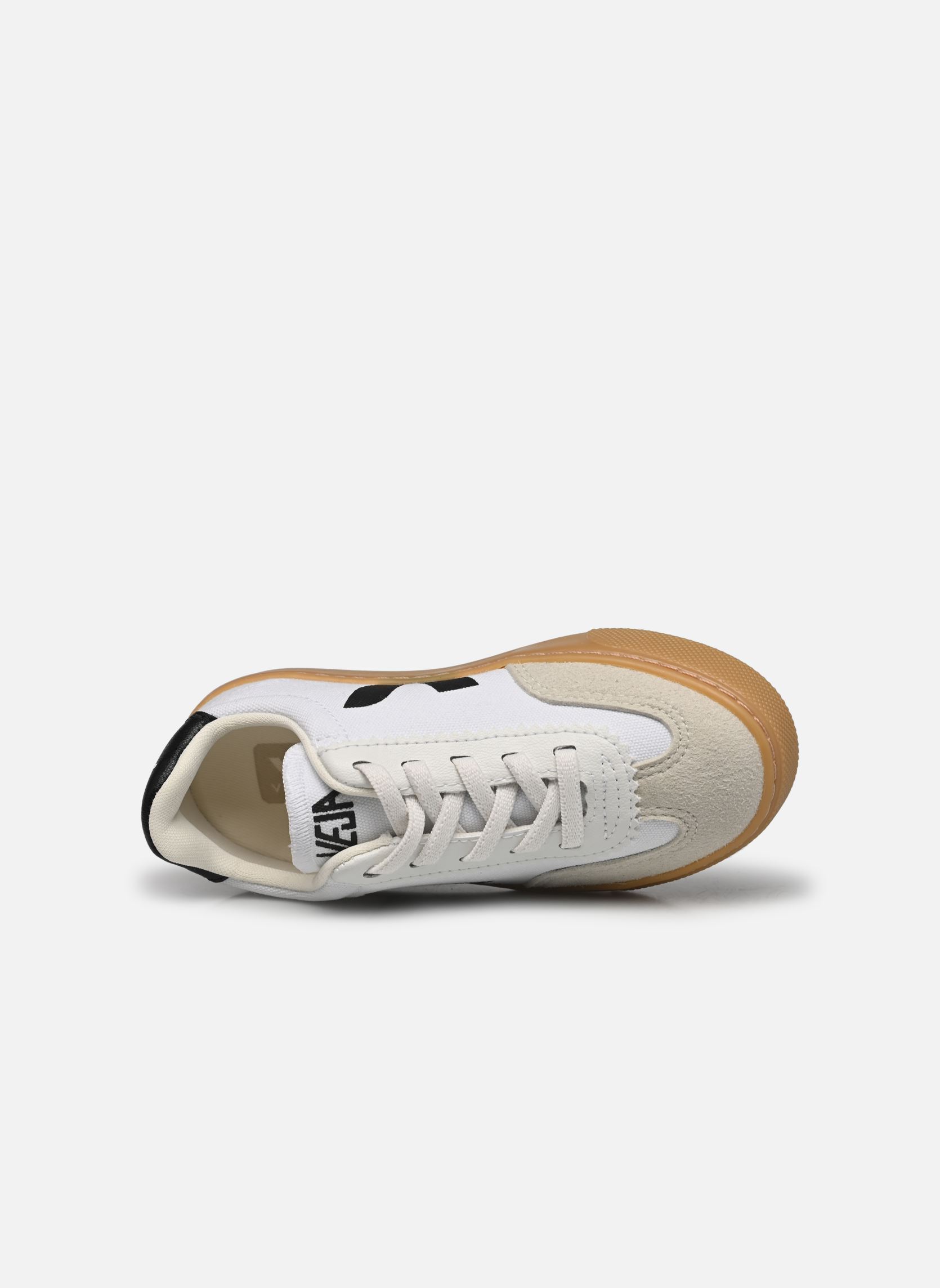 Sneakers Small Volley Canvas - Lacets élastiques wit Veja Sneakers Small Volley Canvas - Lacets élastiques wit White_Black