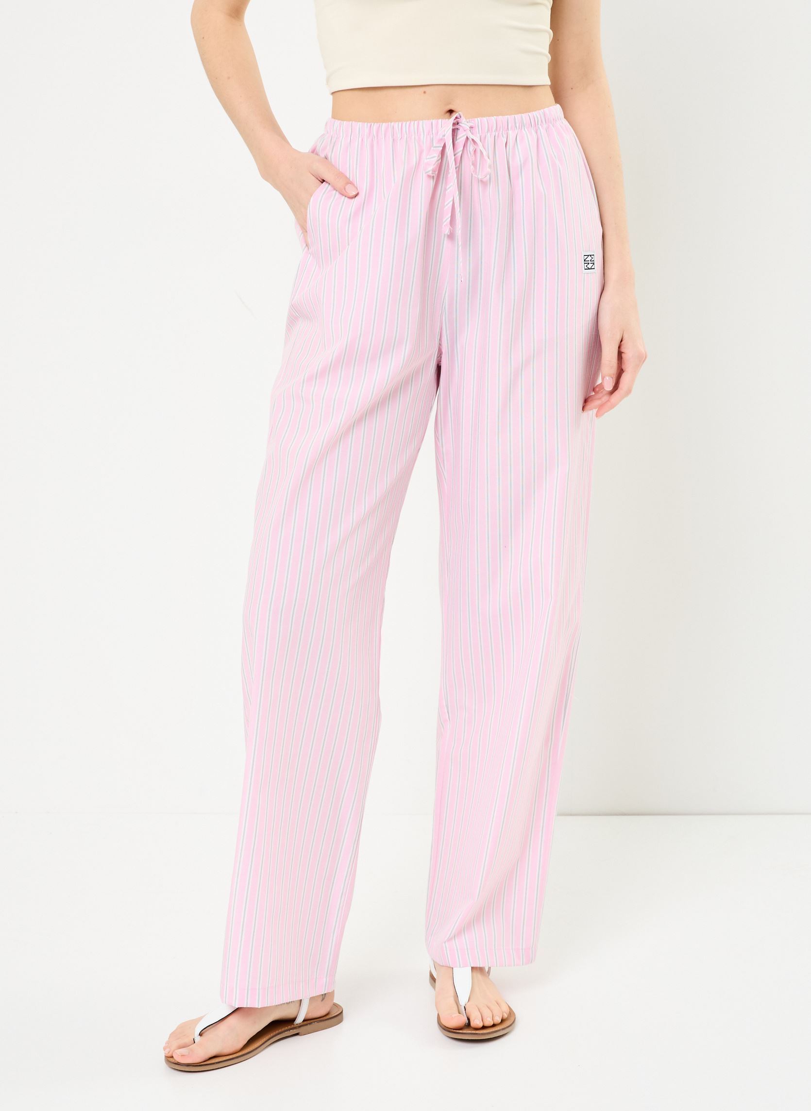 Pantalons larges NMFRIDA PANTS WVN femme rose Noisy May Pantalons larges NMFRIDA PANTS WVN femme rose BONBON