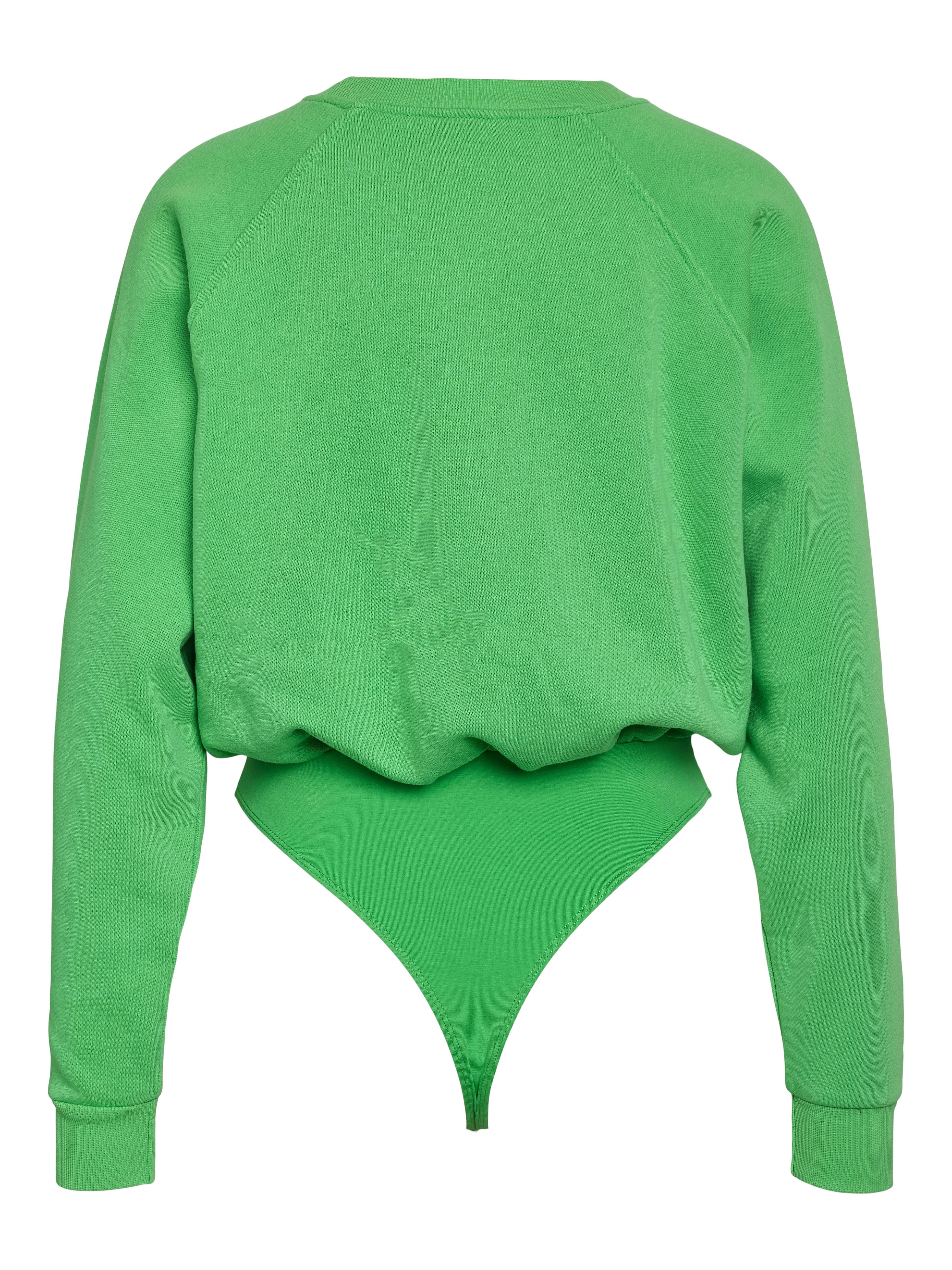 Bodys NMARYA LS O-NECK SWEAT BODYSUIT JRS damen grün Noisy May Bodys NMARYA LS O-NECK SWEAT BODYSUIT JRS damen grün Irish Green