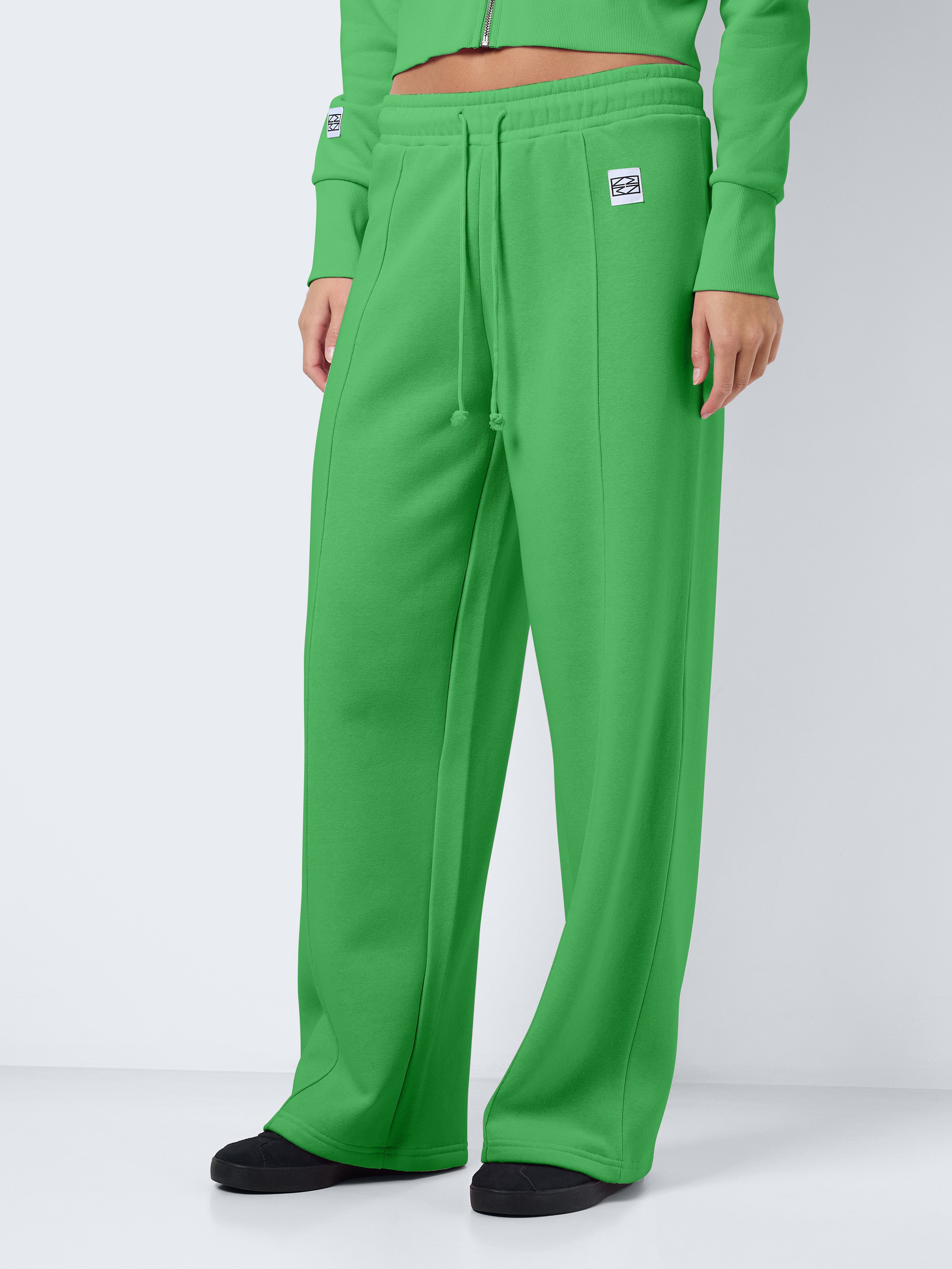Trainingsbroeken NMARYA NW WIDE SWEAT PANTS JRS dames groen Noisy May Trainingsbroeken NMARYA NW WIDE SWEAT PANTS JRS dames groen Irish Green