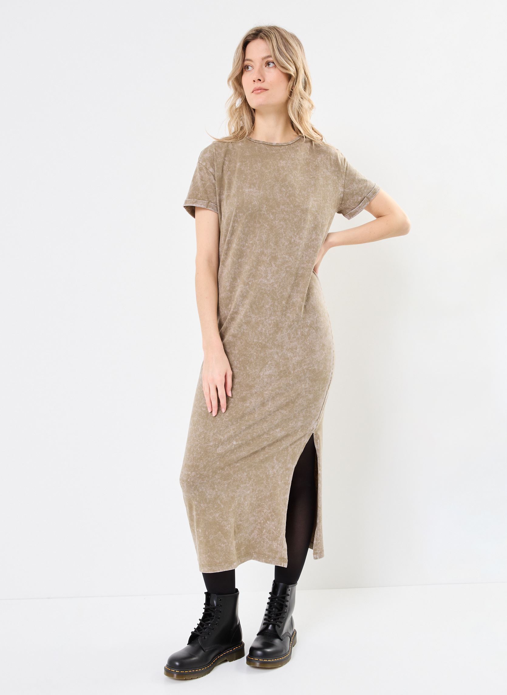 Lange Kleider NMBRANDY S/S DRESS JRS NOOS damen grün Noisy May Lange Kleider NMBRANDY S/S DRESS JRS NOOS damen grün Mermaid
