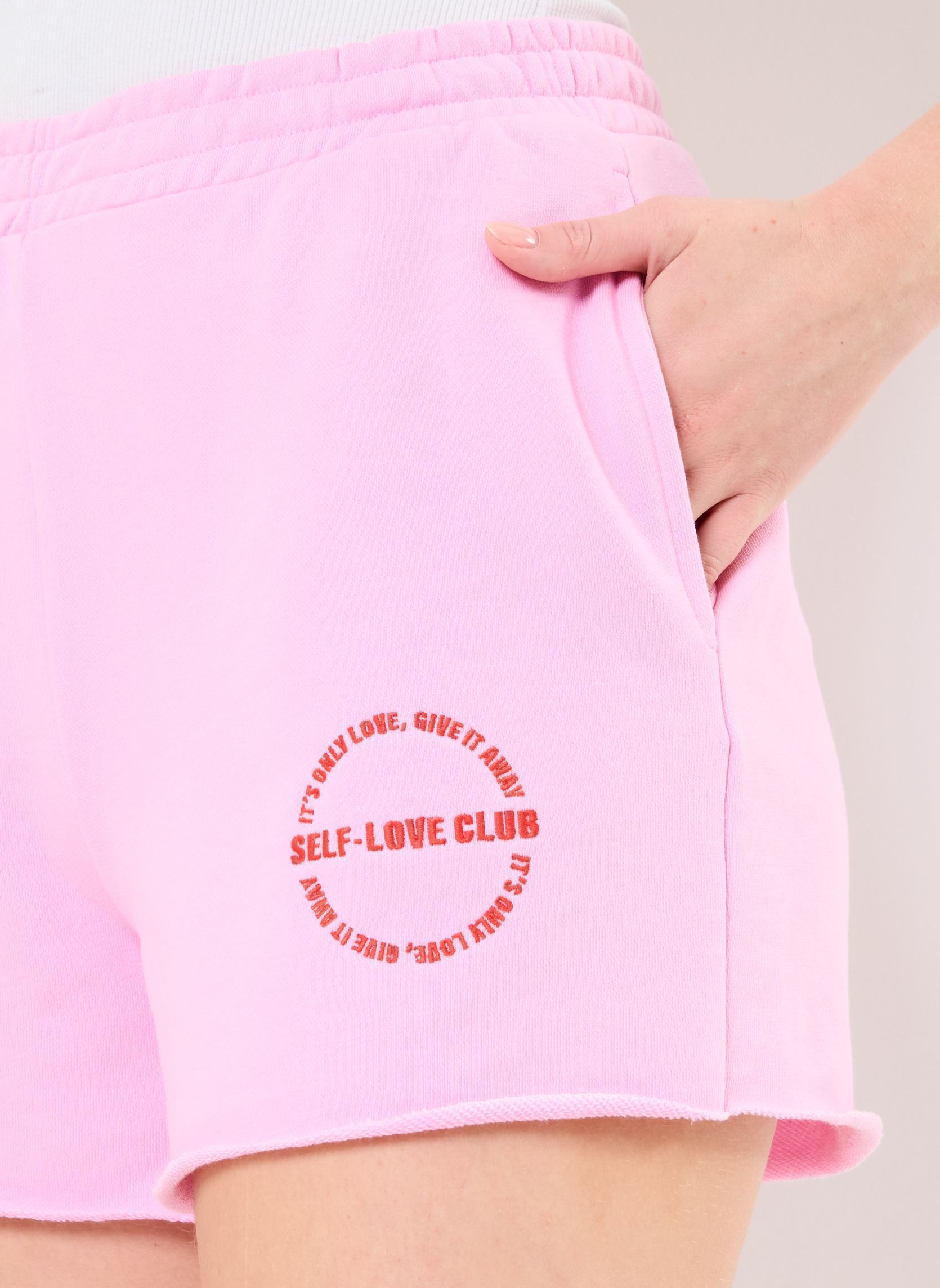 Shorts NMASTON SWEAT SHORTS JRS femme rose Noisy May Shorts NMASTON SWEAT SHORTS JRS femme rose Bonbon