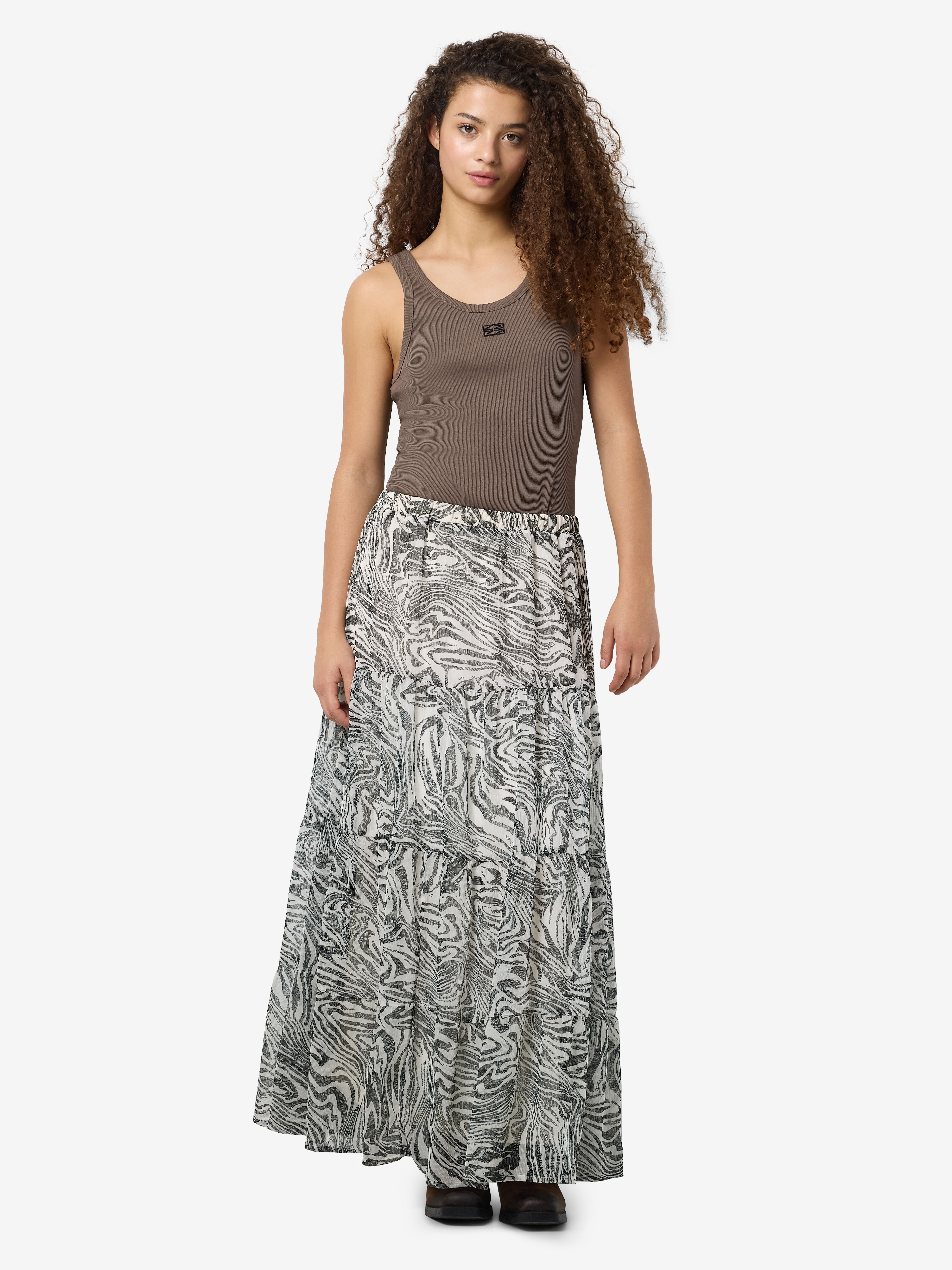 Gonne lunghe NMFAIRY MAXI CHIFFON SKIRT WVN donna beige Noisy May Gonne lunghe NMFAIRY MAXI CHIFFON SKIRT WVN donna beige Birch