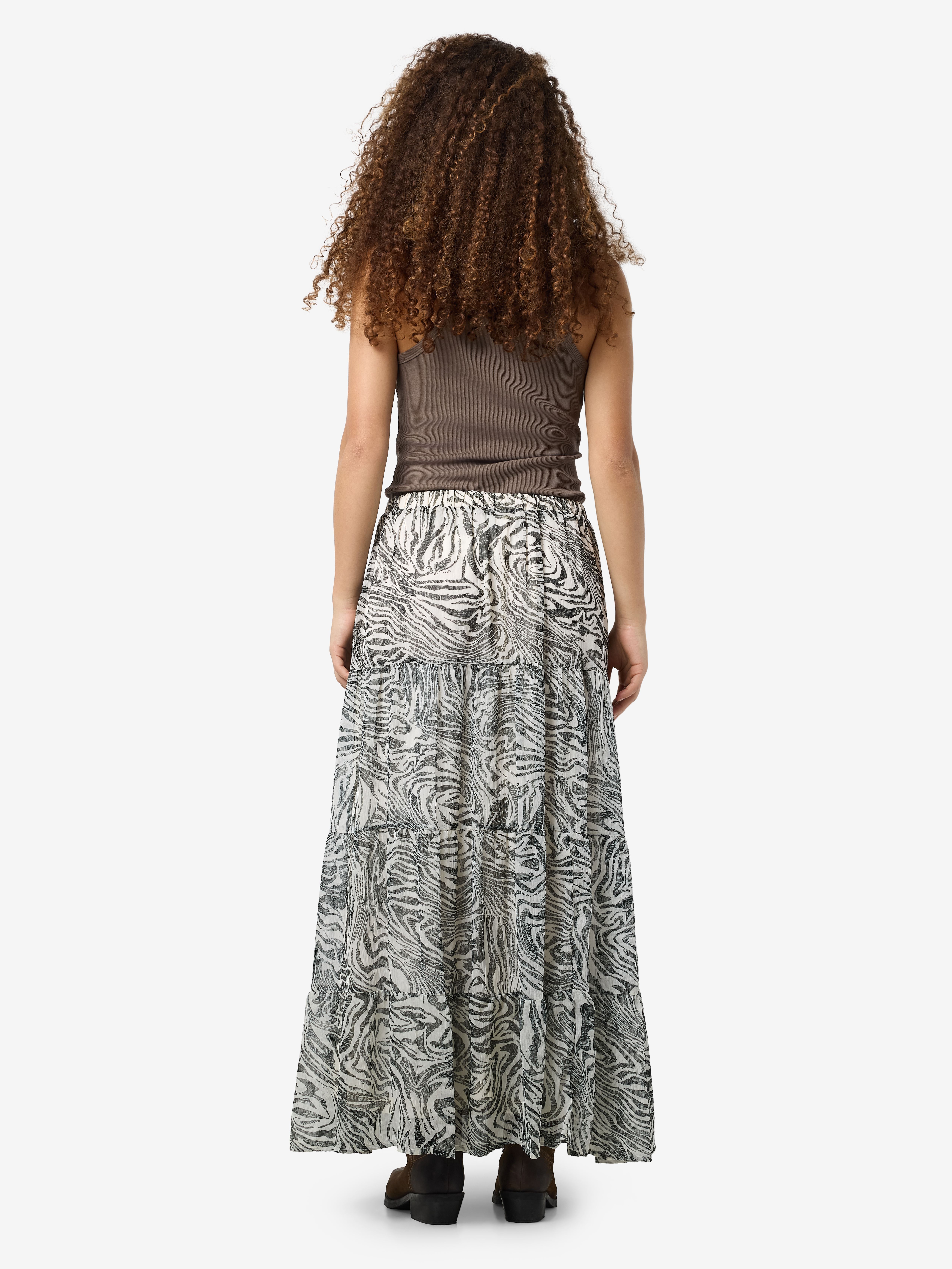 Gonne lunghe NMFAIRY MAXI CHIFFON SKIRT WVN donna beige Noisy May Gonne lunghe NMFAIRY MAXI CHIFFON SKIRT WVN donna beige Birch