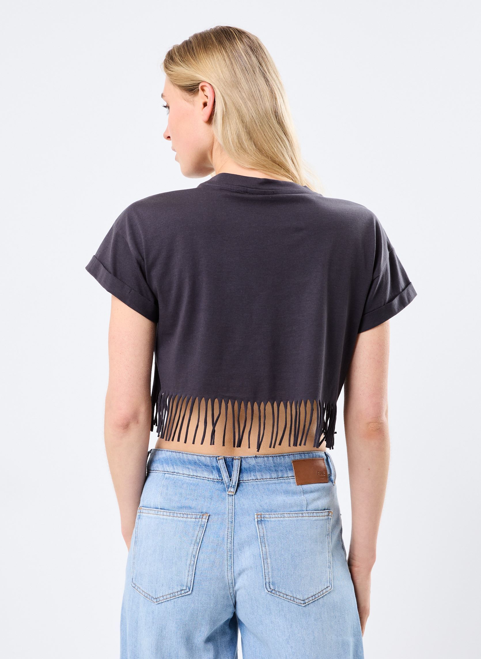 Tee-shirts manches courtes NMGABY SS INDIE T-SHIRT JRS FWD femme noir Noisy May Tee-shirts manches courtes NMGABY SS INDIE T-SHIRT JRS FWD femme noir Obsidian