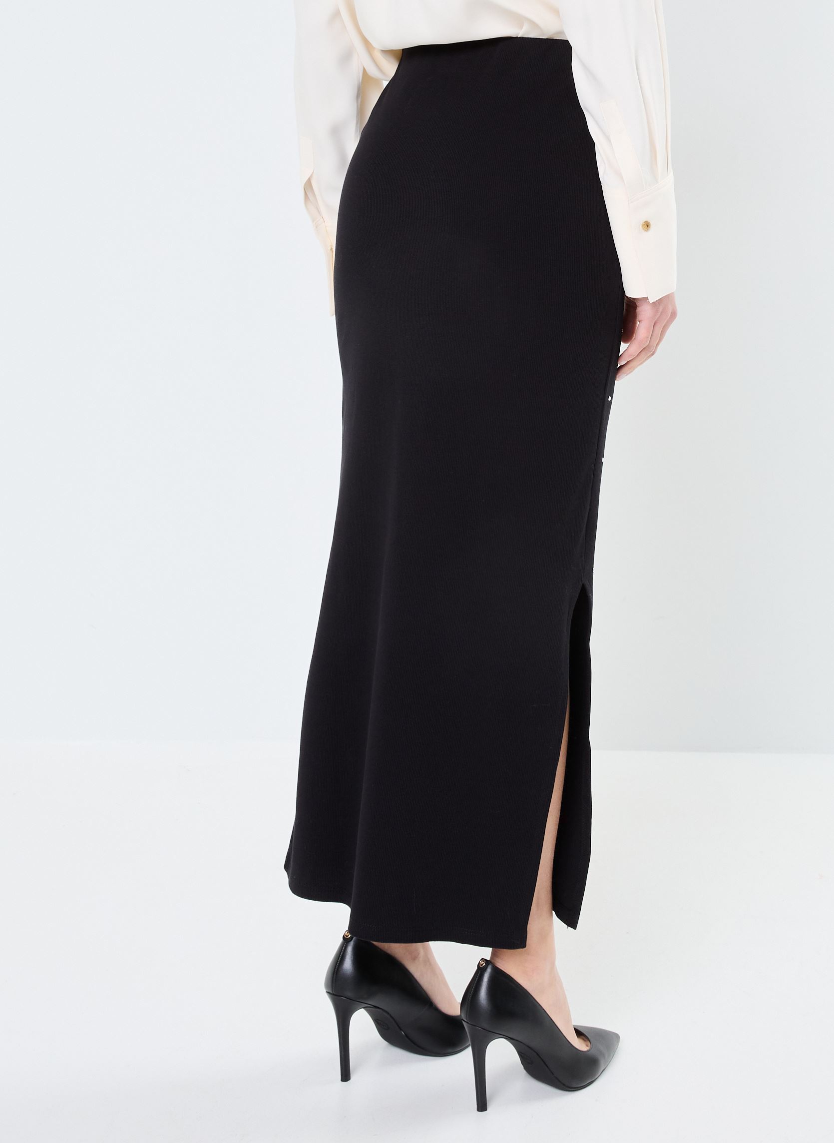 Jupes mi-longues NMMAYA HW ANKLE SIMILSTONE SKIRT JRS femme noir Noisy May Jupes mi-longues NMMAYA HW ANKLE SIMILSTONE SKIRT JRS femme noir Black