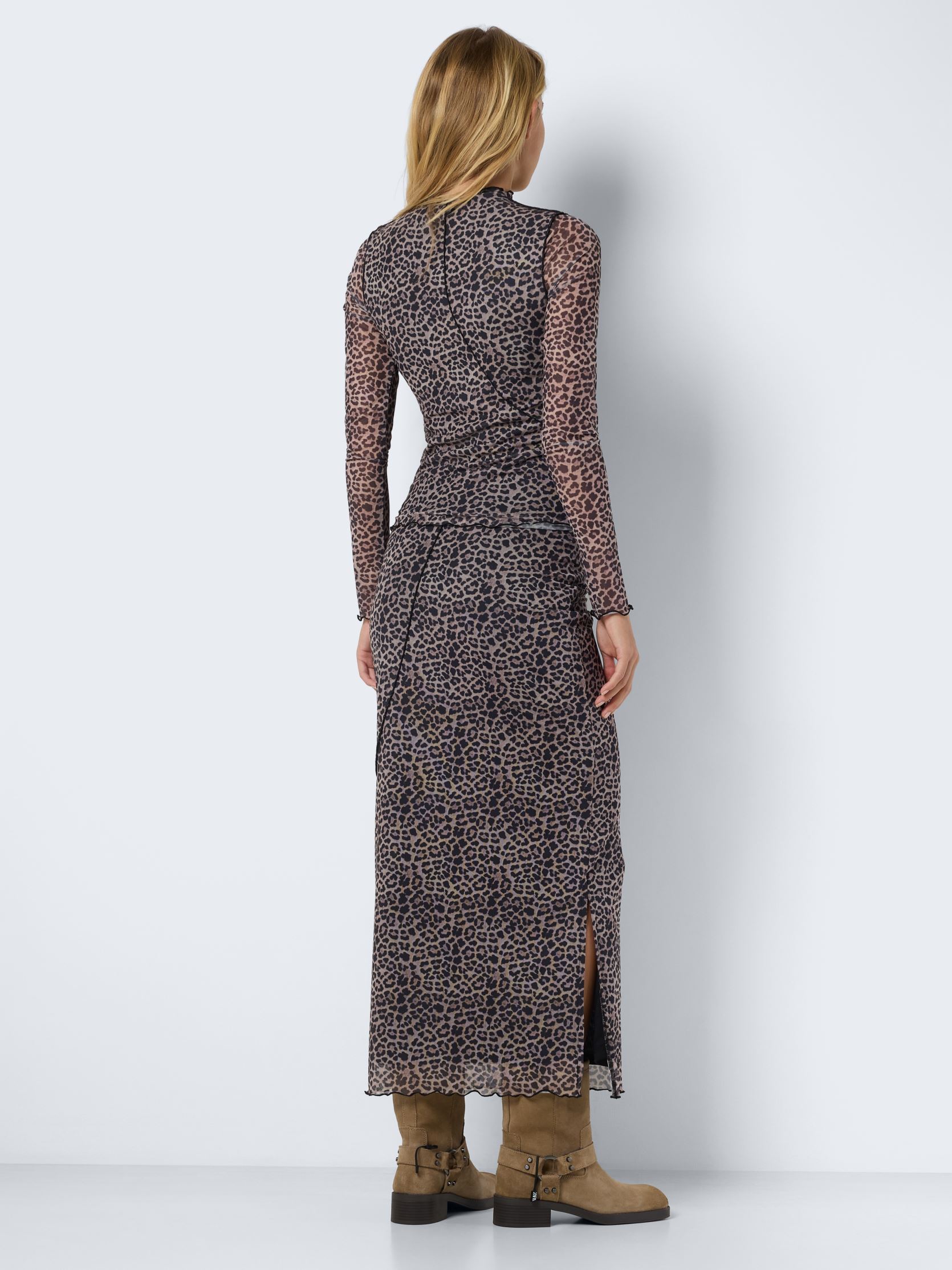 Gonne lunghe NMSTEFFI NW ANK MESH MAXI SKIRT JRS donna marrone Noisy May Gonne lunghe NMSTEFFI NW ANK MESH MAXI SKIRT JRS donna marrone OATMEAL