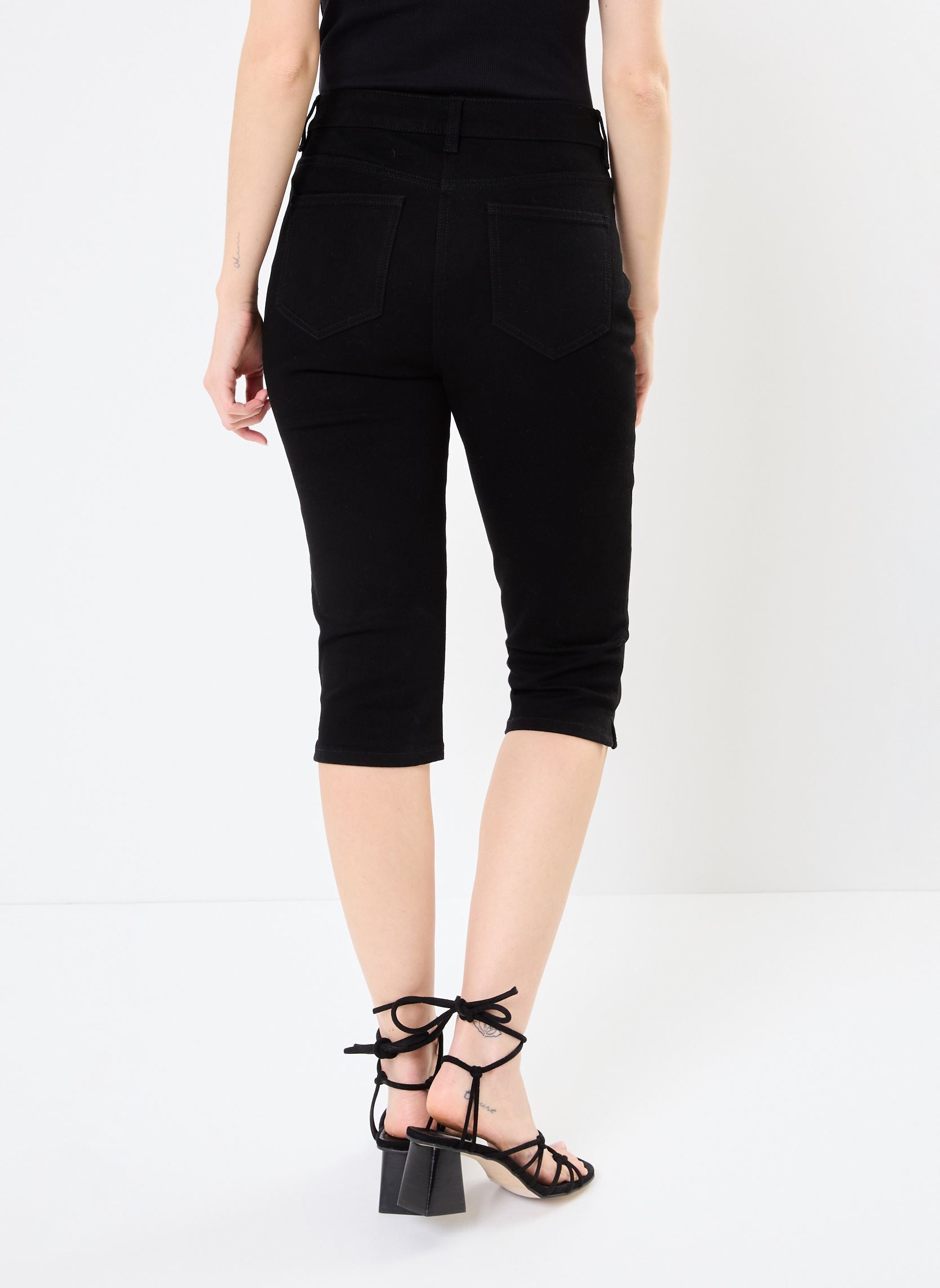 Jeans slim et skinny P-CAPRI femme noir MADE BY Jeans slim et skinny P-CAPRI femme noir DENIM BLACK