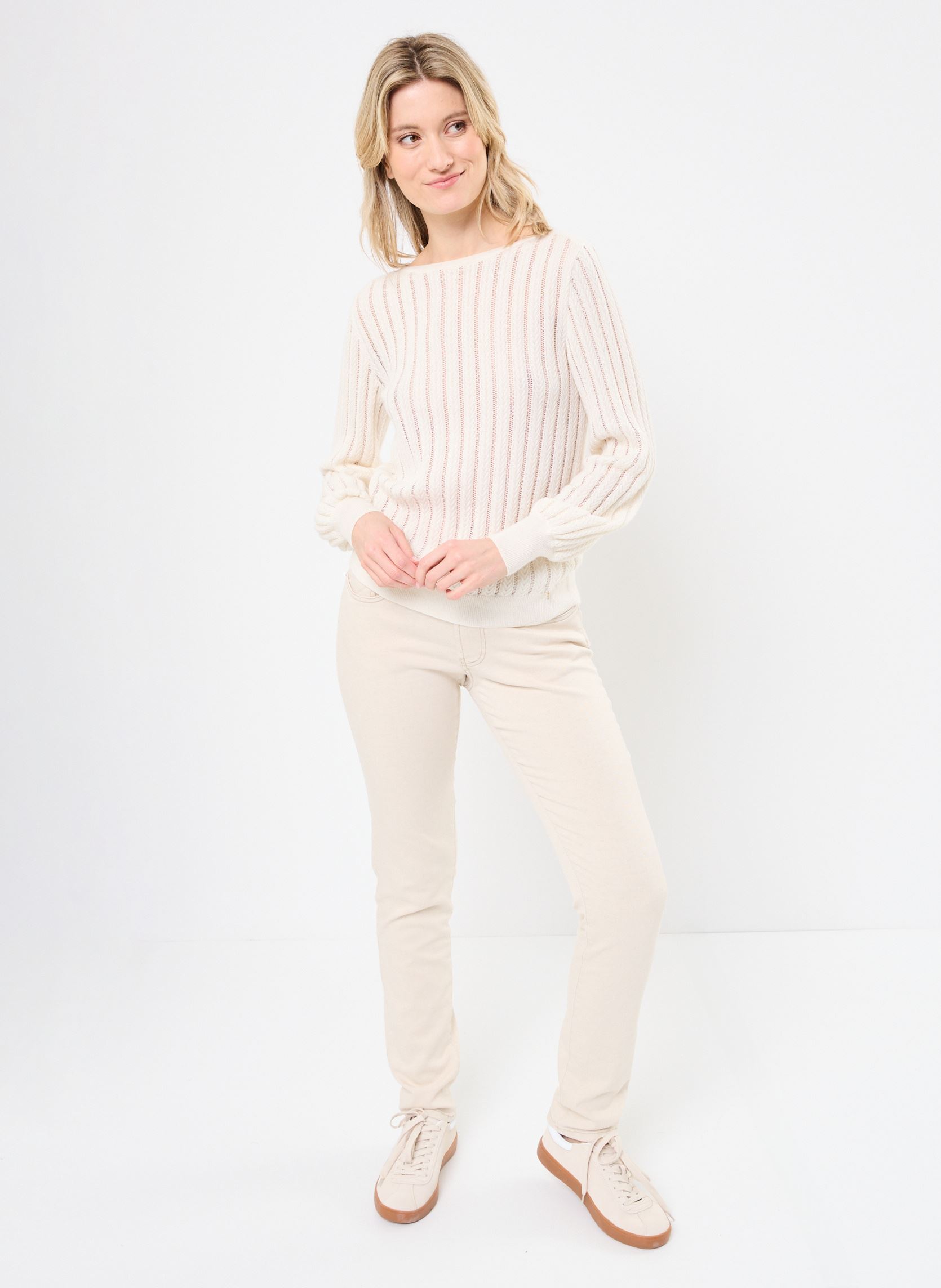 Truien COLORADO dames wit Des Petits Hauts Truien COLORADO dames wit Ecru