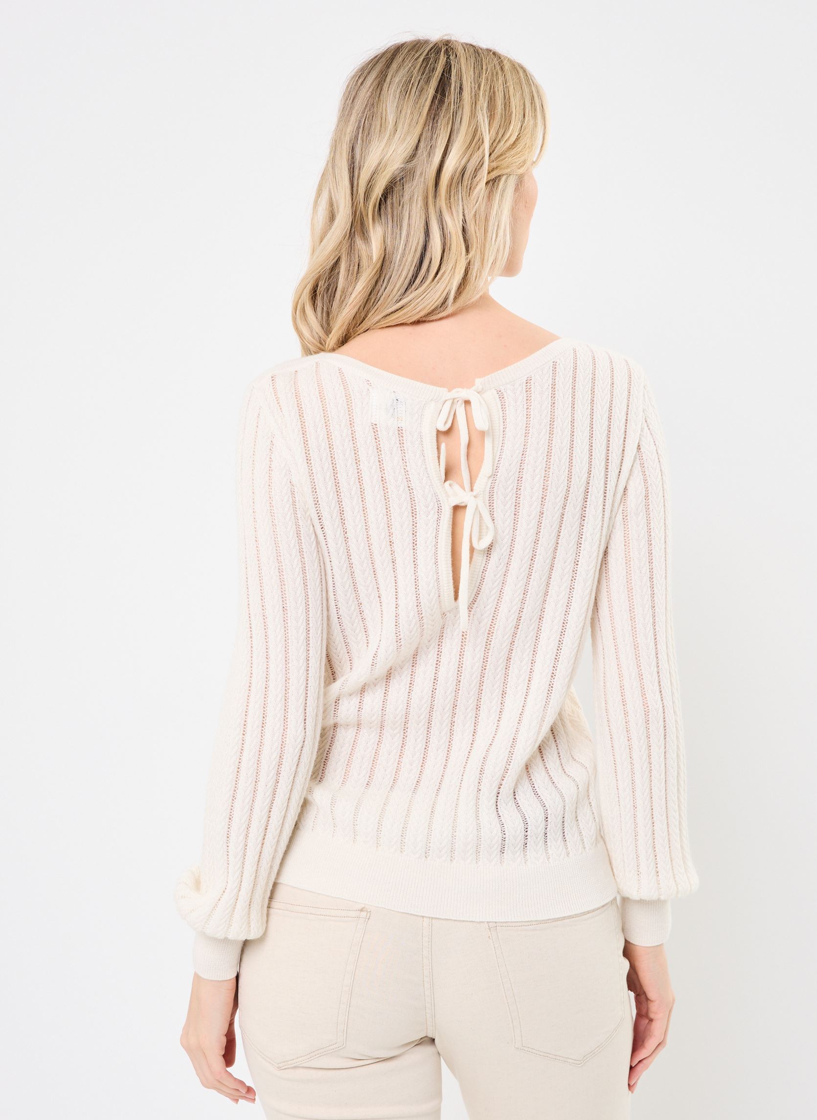 Truien COLORADO dames wit Des Petits Hauts Truien COLORADO dames wit Ecru