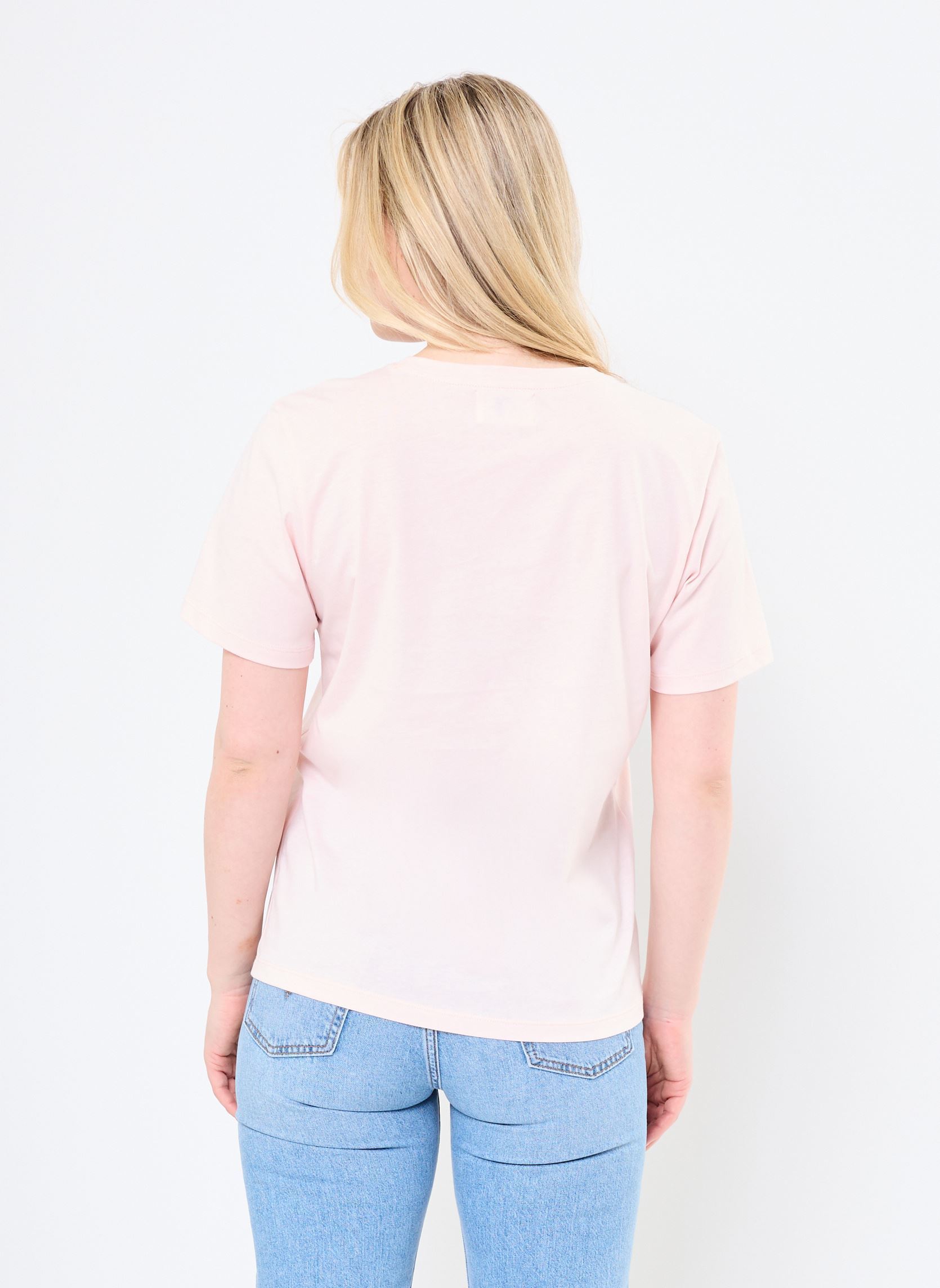 Tee-shirts GAZOLINE femme rose Des Petits Hauts Tee-shirts GAZOLINE femme rose Poudre