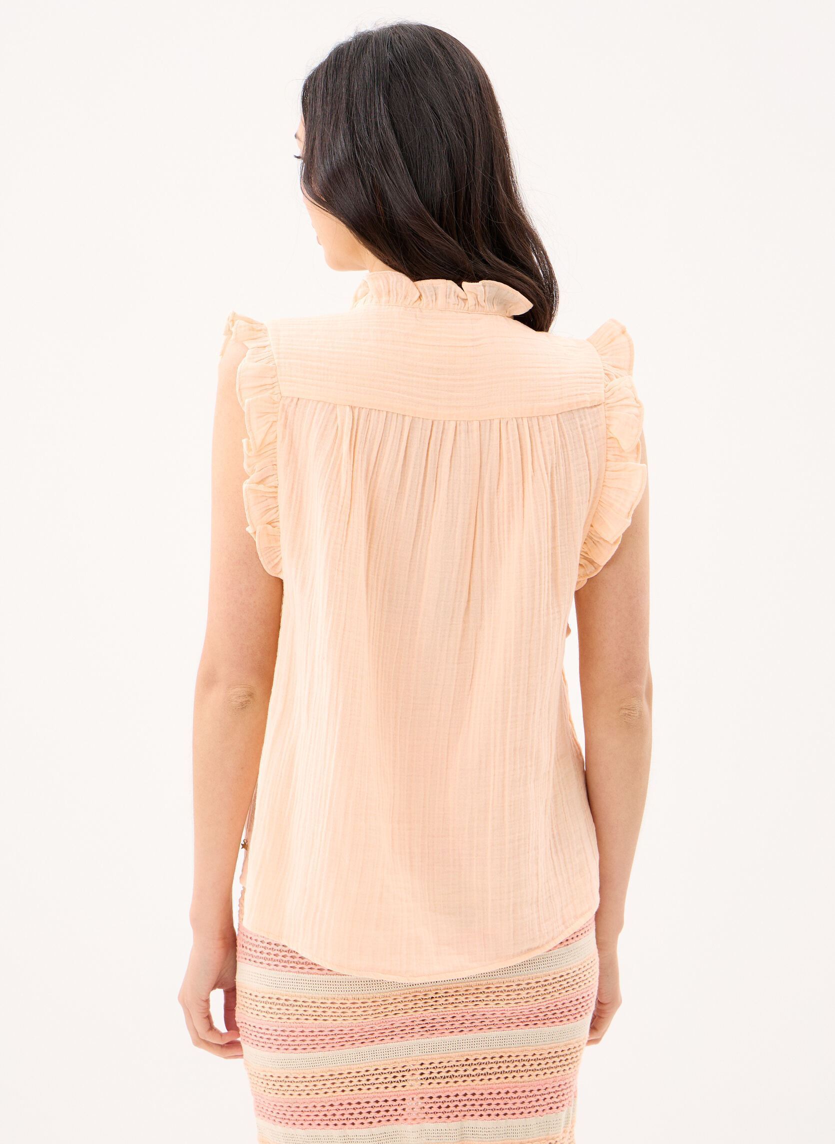 Tops SOPRANO femme orange Des Petits Hauts Tops SOPRANO femme orange Peach