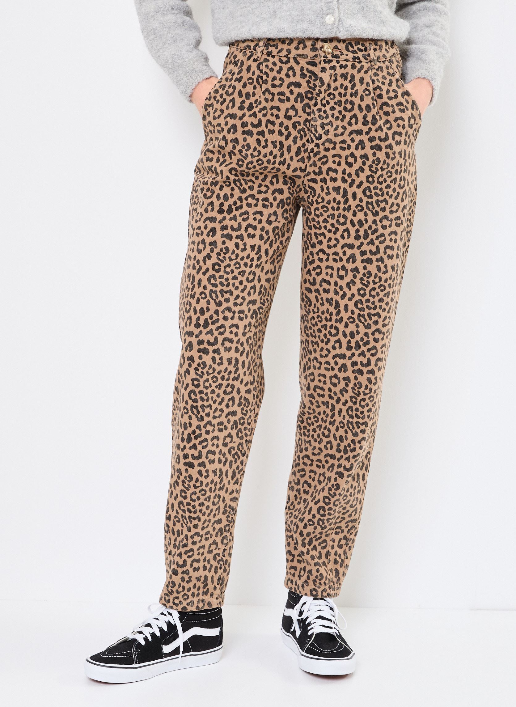 Pantalons larges SAGUS femme marron Des Petits Hauts Pantalons larges SAGUS femme marron GRAOU