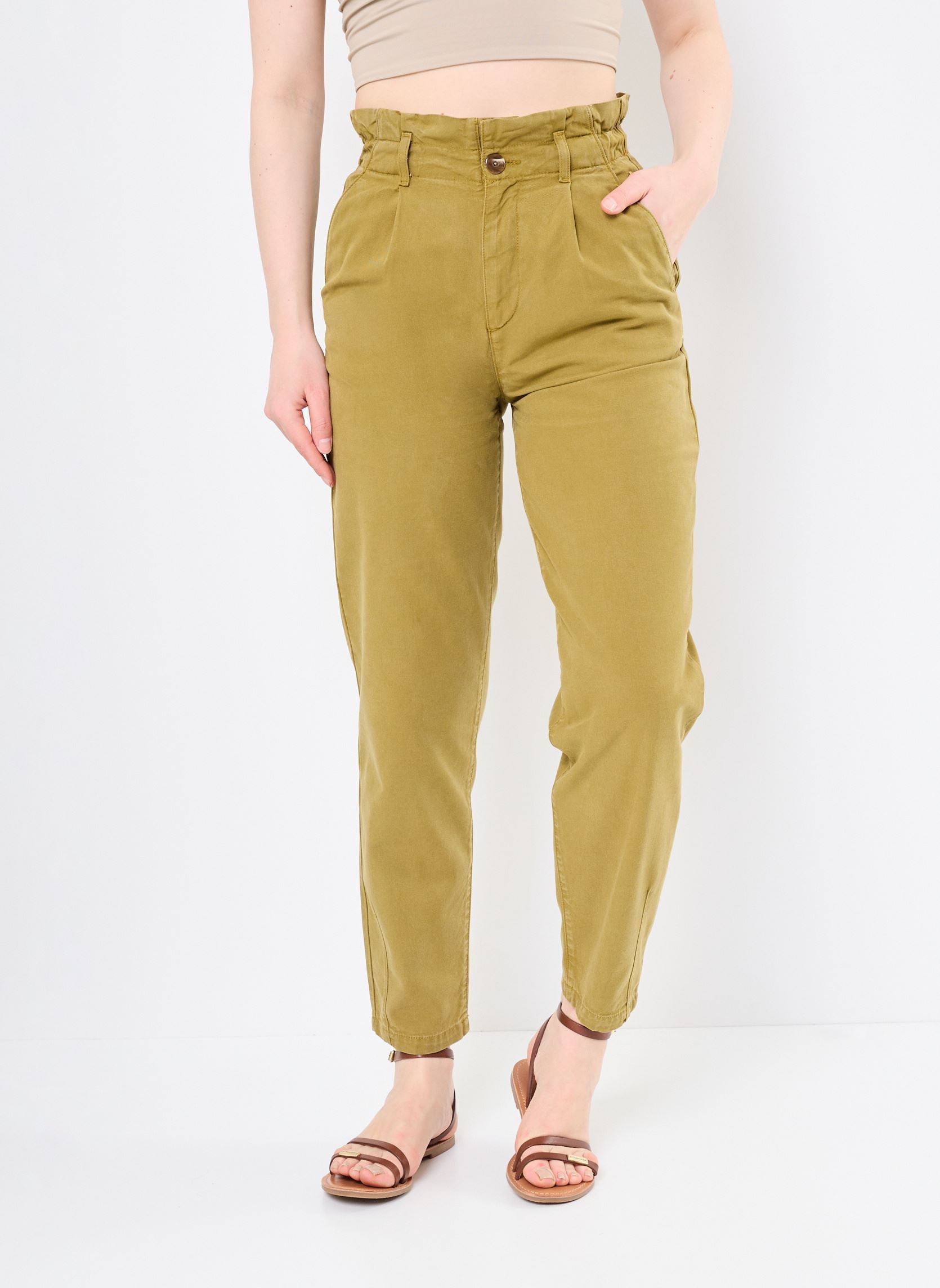 Chinohosen SANTINO damen grün Des Petits Hauts Chinohosen SANTINO damen grün BASILIC